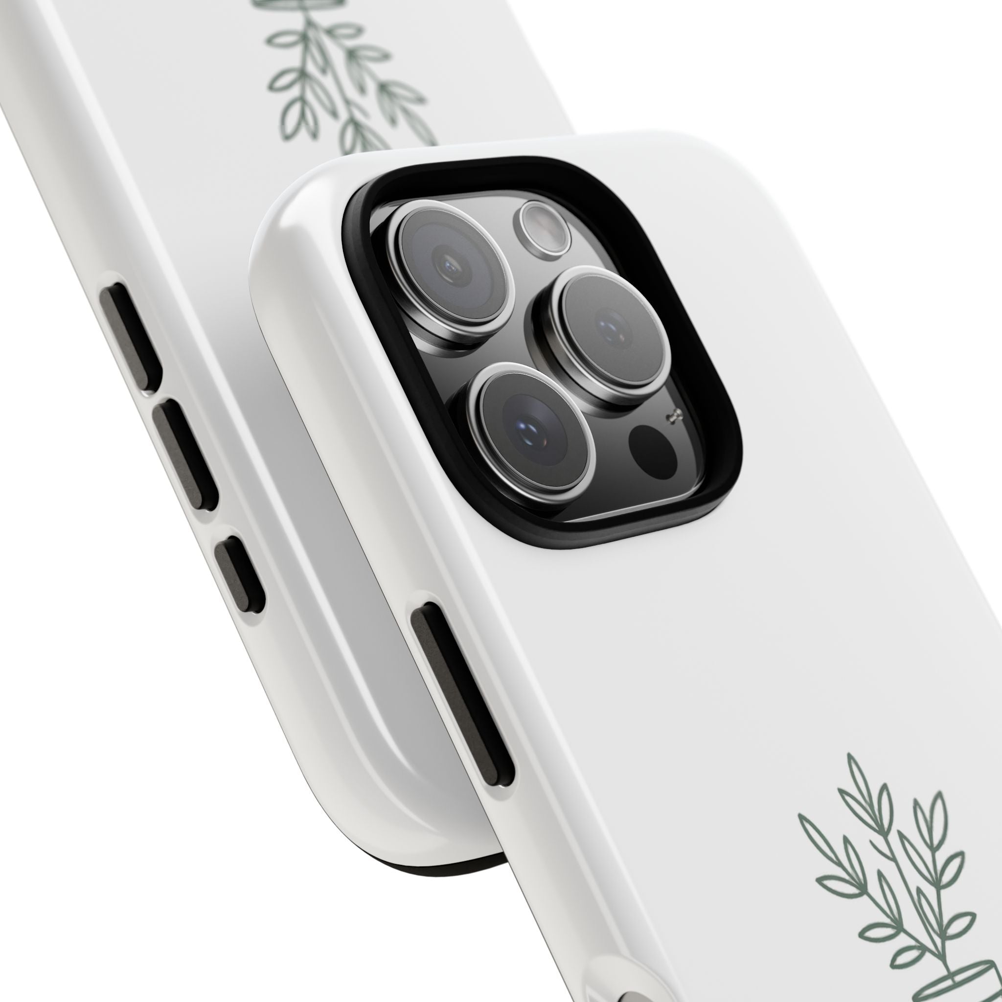 Phone Case — 'gardening addict' Minimal Plant Design