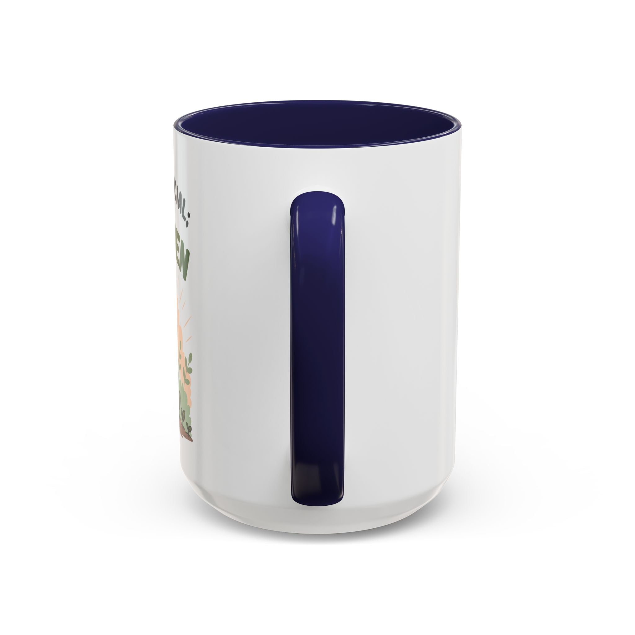 Pro-Garden Coffee Mug – "I'm Not Anti-Social; I'm Just Pro-Garden" Accent Mug