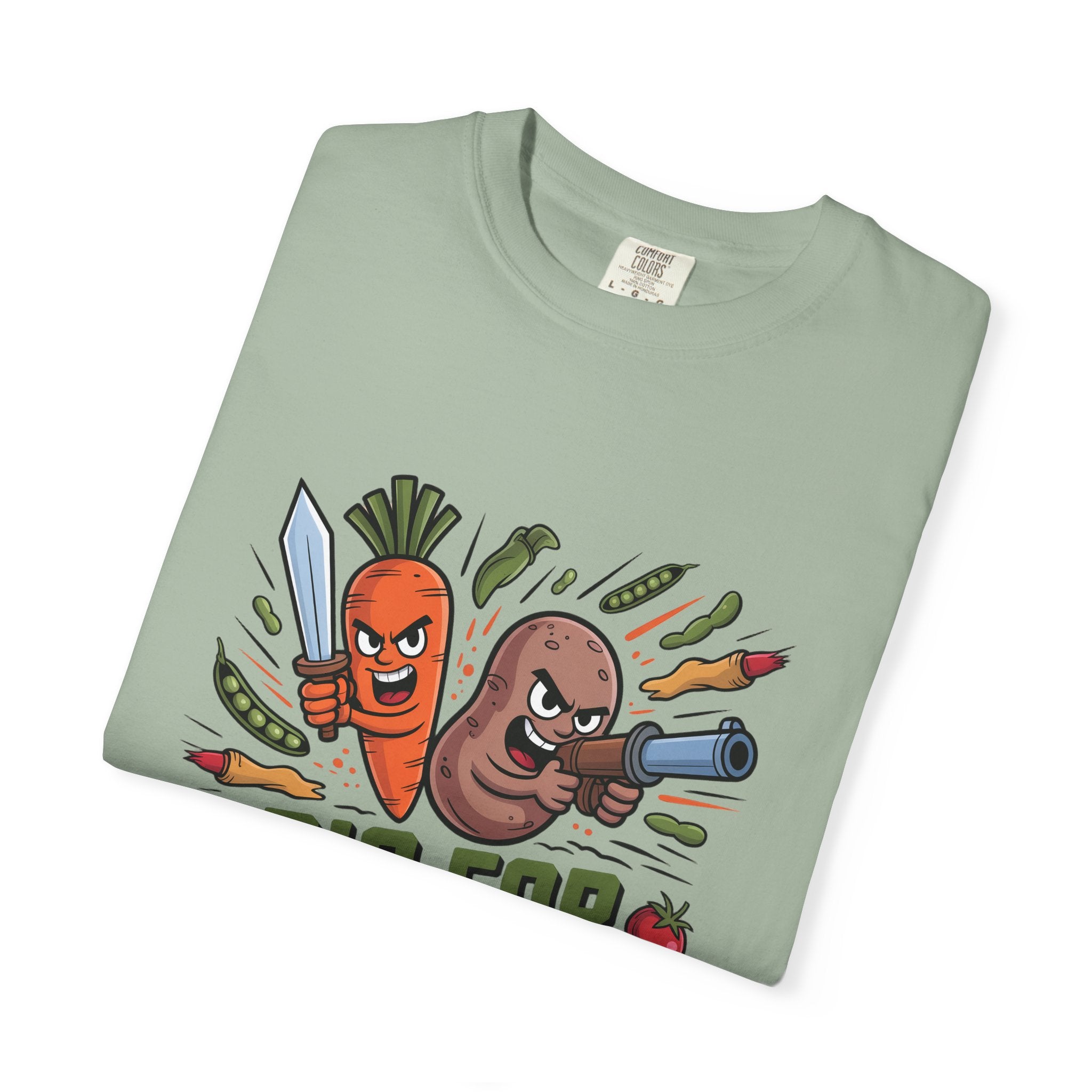 Dig for Victory T-Shirt — Retro Veggie Garden Graphic Tee