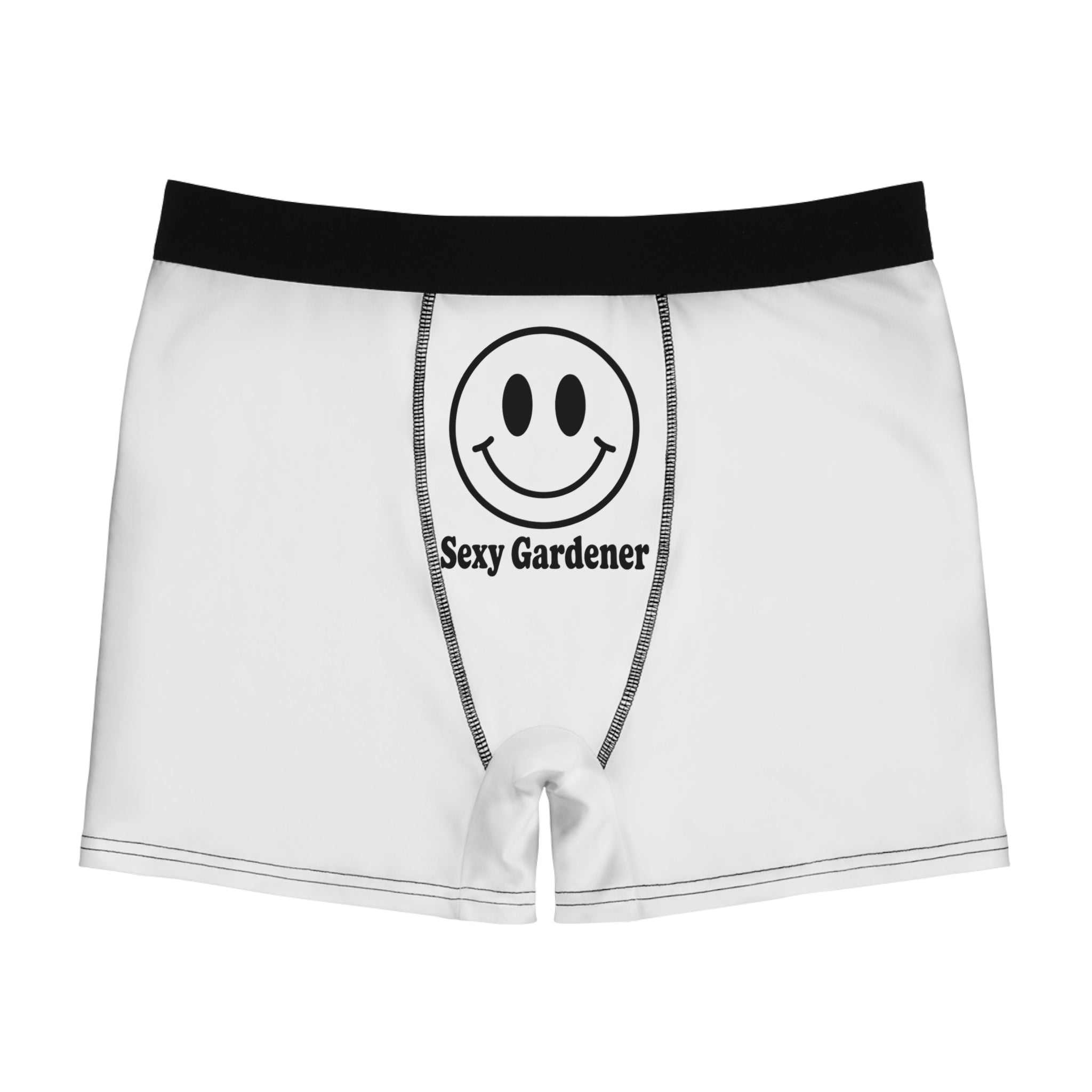 Sexy Gardener Smiley Boxer Briefs – Novelty Men's Underwear
