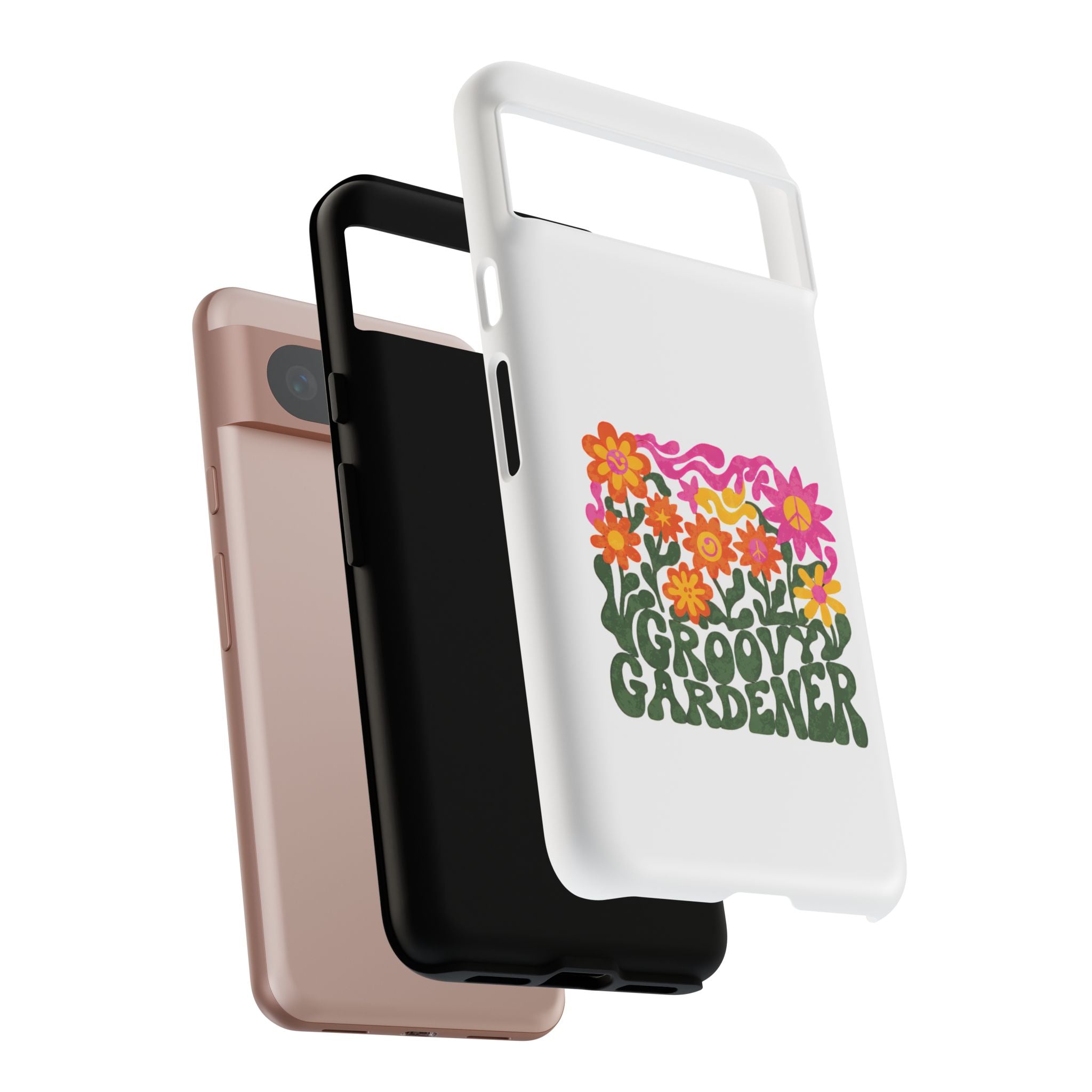 Groovy Gardener Phone Case - Retro Floral iPhone Cover