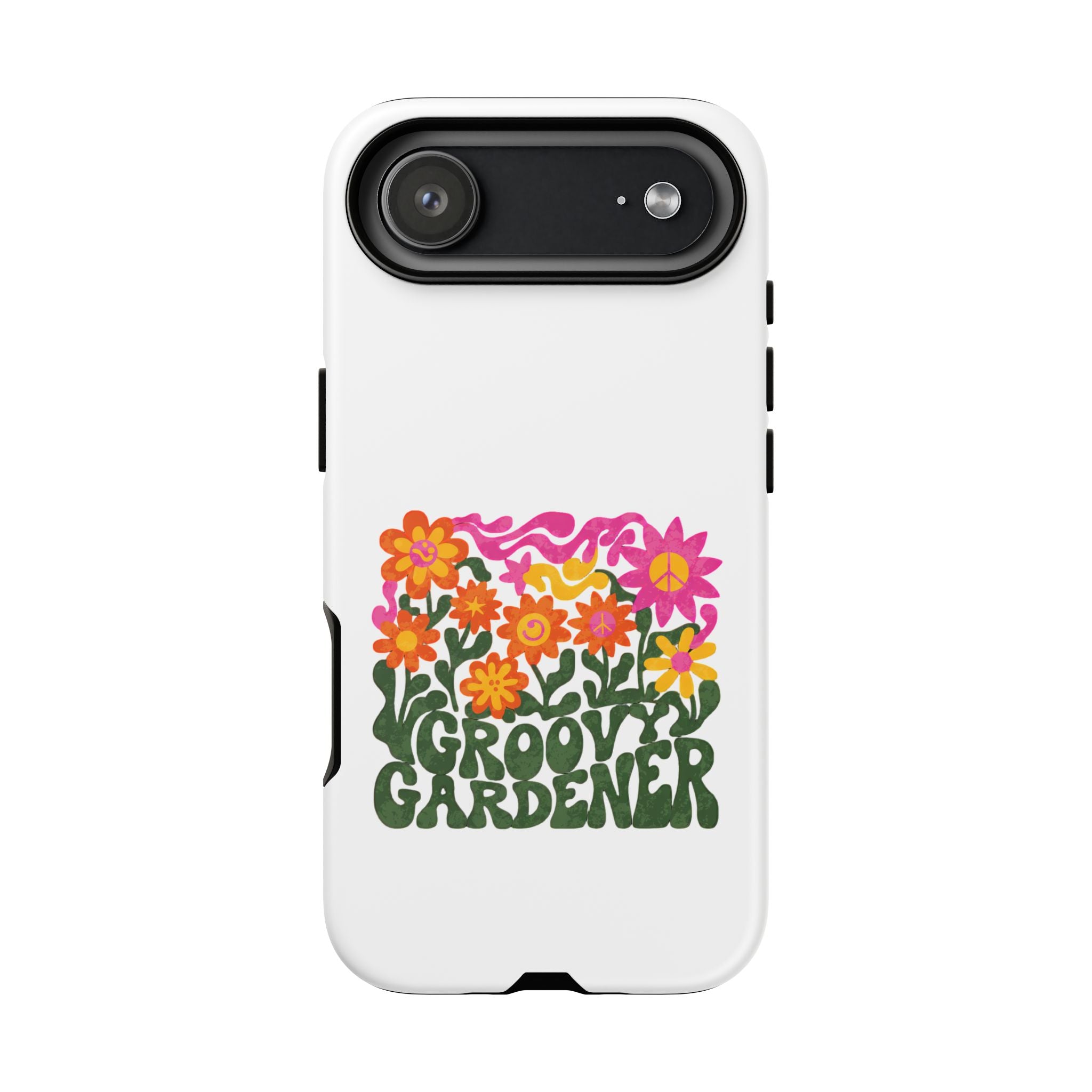 Groovy Gardener Phone Case - Retro Floral iPhone Cover