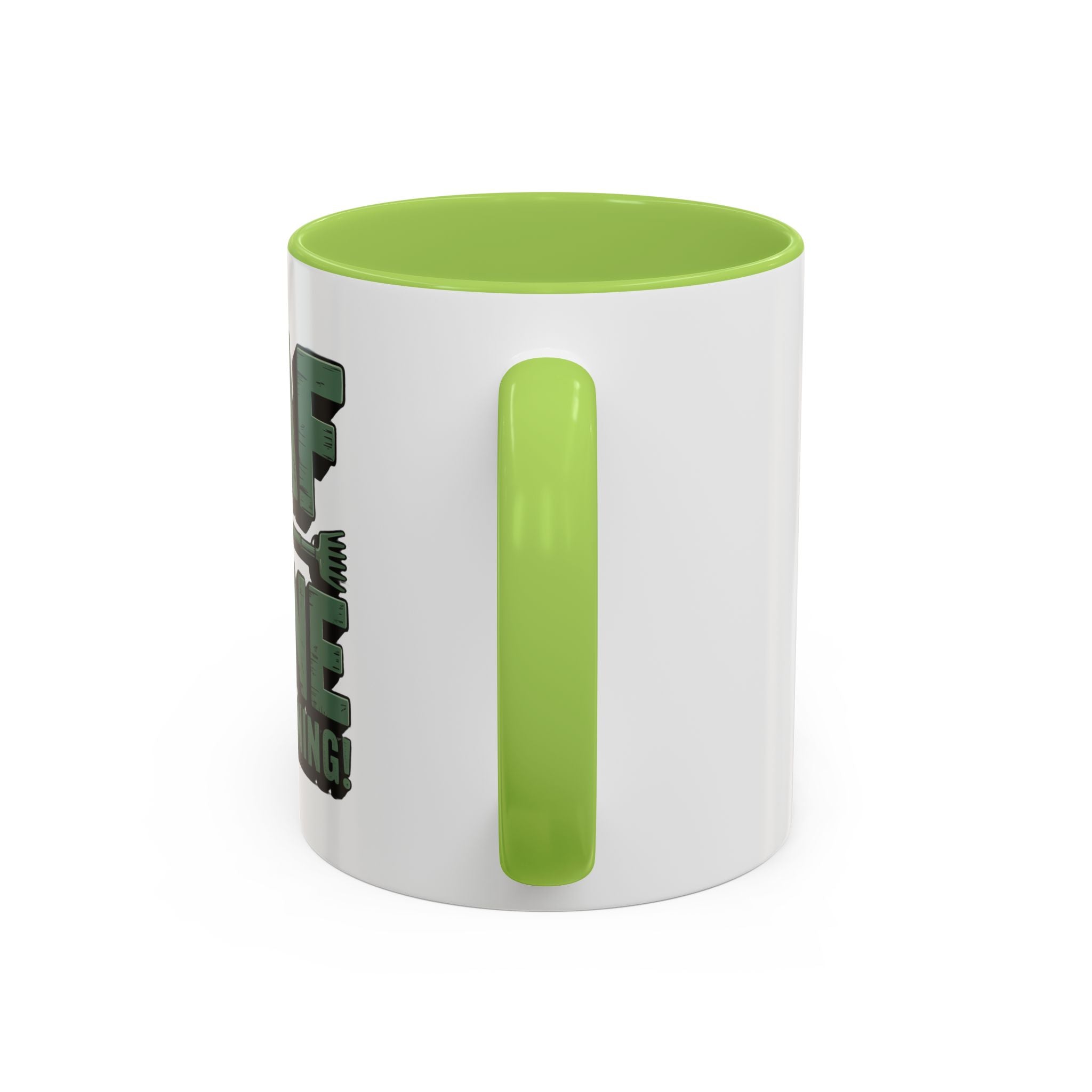 Gardening Mug — "Leaf Me Alone, I’m Gardening" Accent Coffee Cup