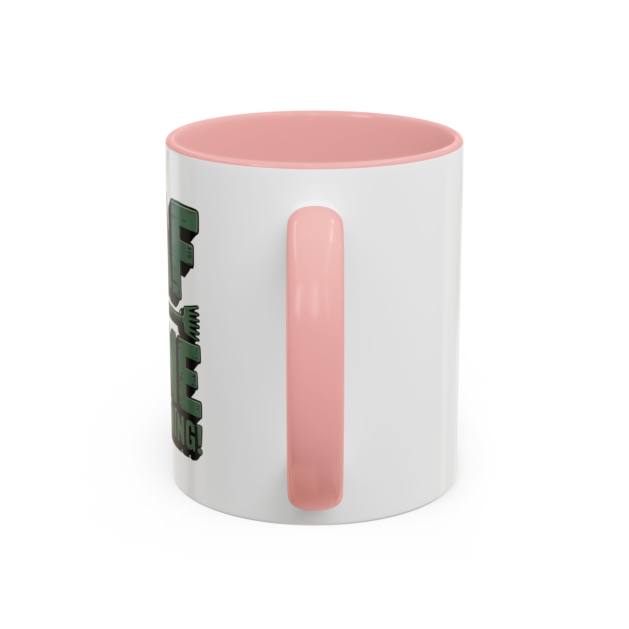 Gardening Mug — "Leaf Me Alone, I’m Gardening" Accent Coffee Cup