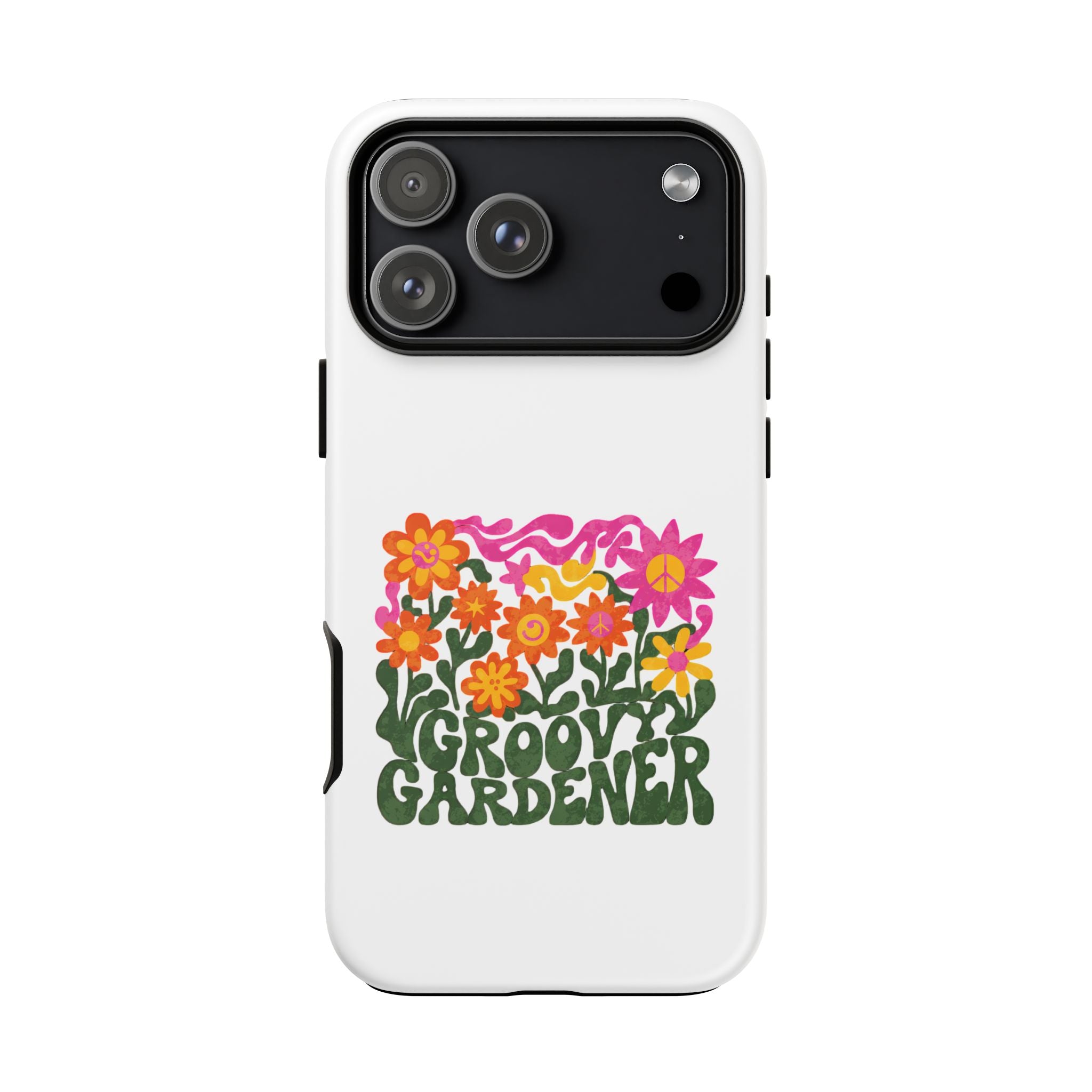Groovy Gardener Phone Case - Retro Floral iPhone Cover