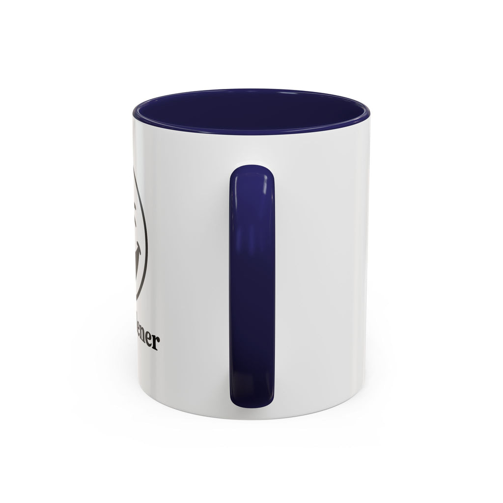 Sexy Gardener Accent Coffee Mug — Winking Smiley Plant Lover Gift (11/15oz)