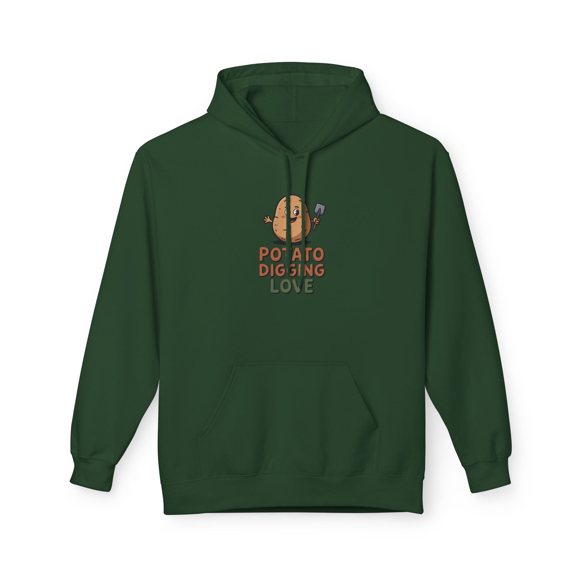 Potato Digging Love Hoodie — Cute Gardener Veggie Graphic Sweatshirt