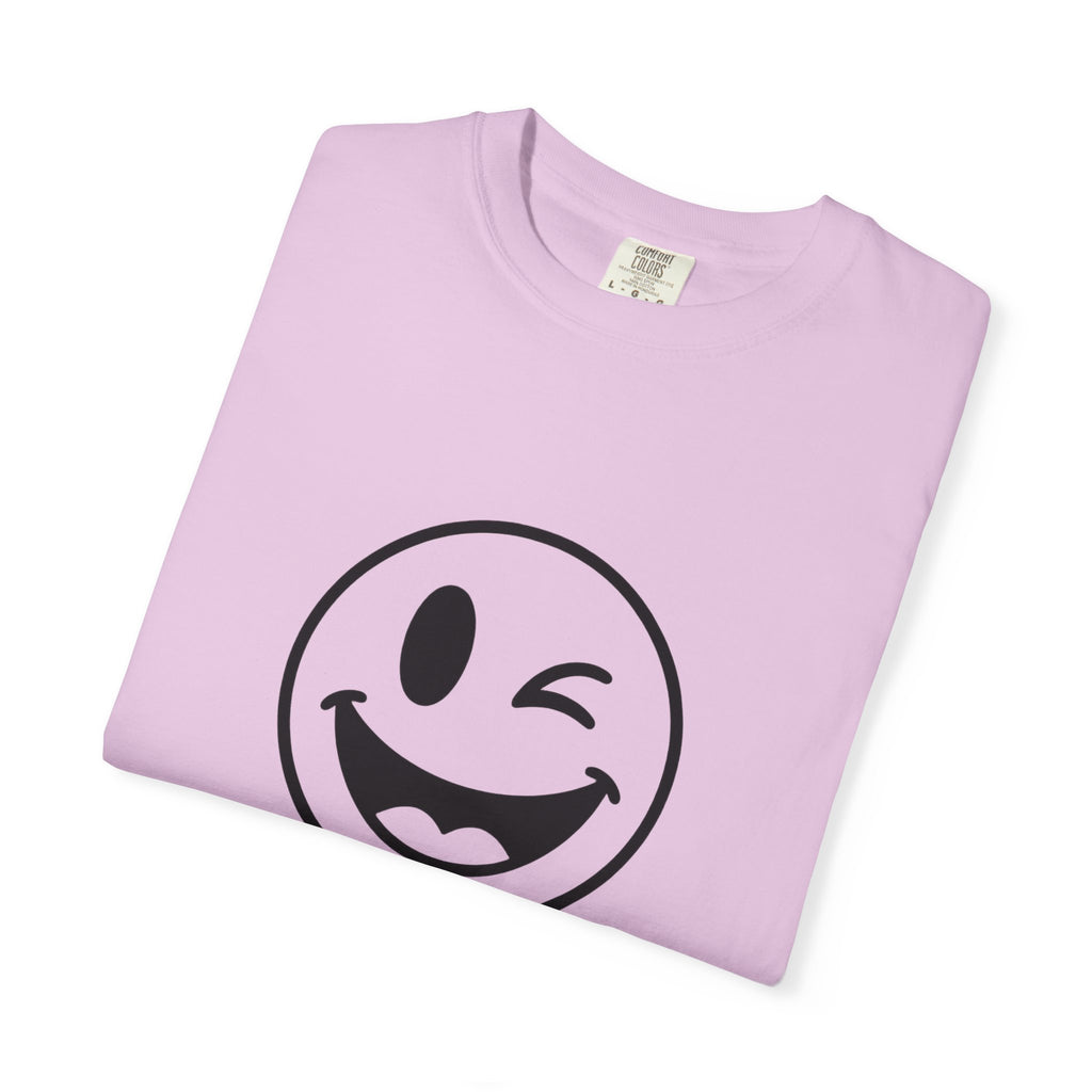Sexy Gardener T-Shirt — Winking Smiley Graphic Tee for Gardeners