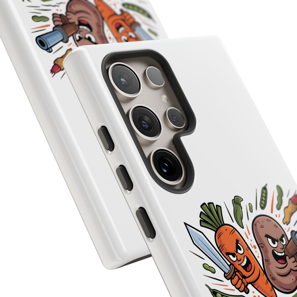 Phone Case — 'Dig For Victory' Veggie Combat Garden Design