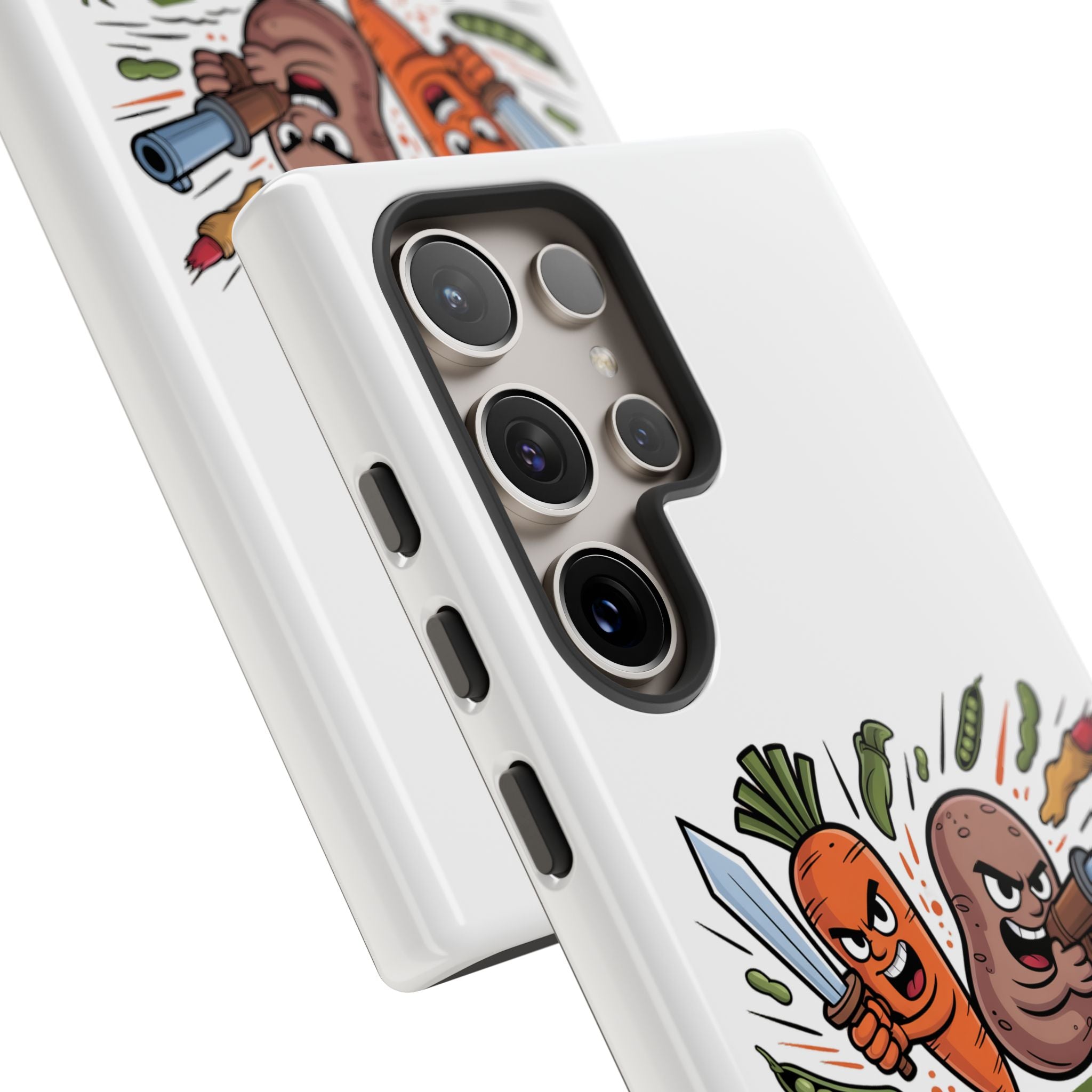 Phone Case — 'Dig For Victory' Veggie Combat Garden Design