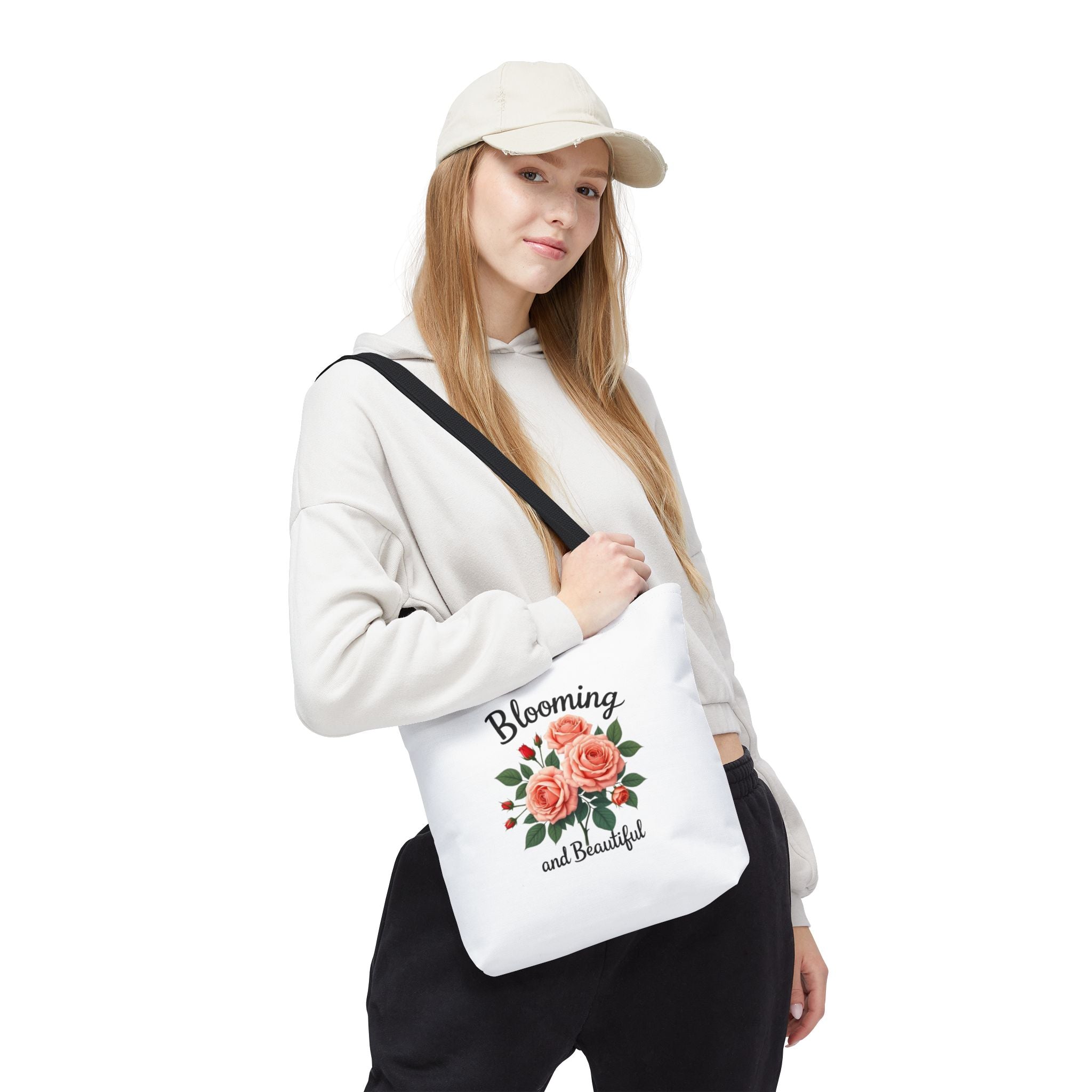 Blooming and Beautiful Floral Tote Bag