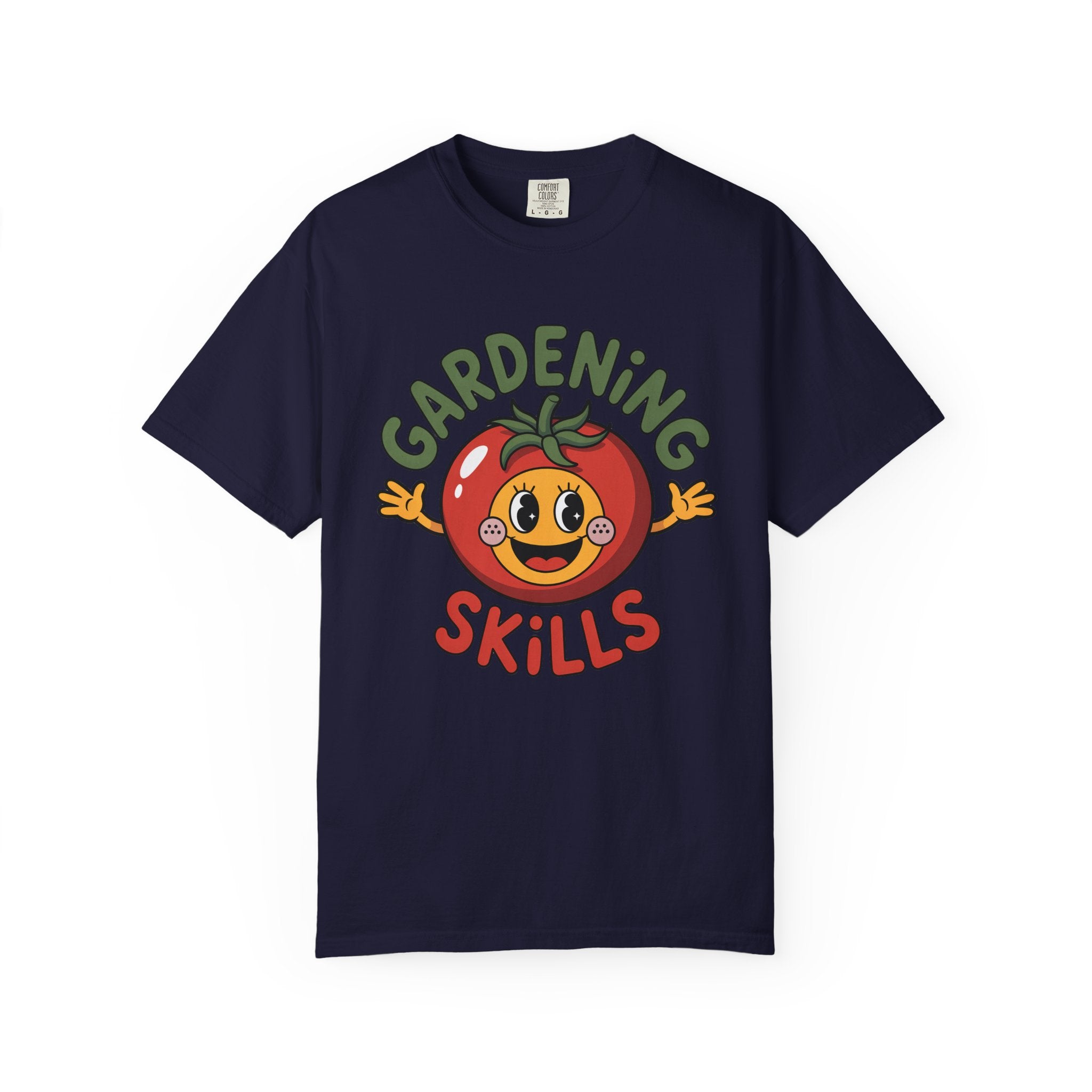 Gardening Skills T-Shirt — Cute Tomato Garden Graphic Tee for Plant Lovers