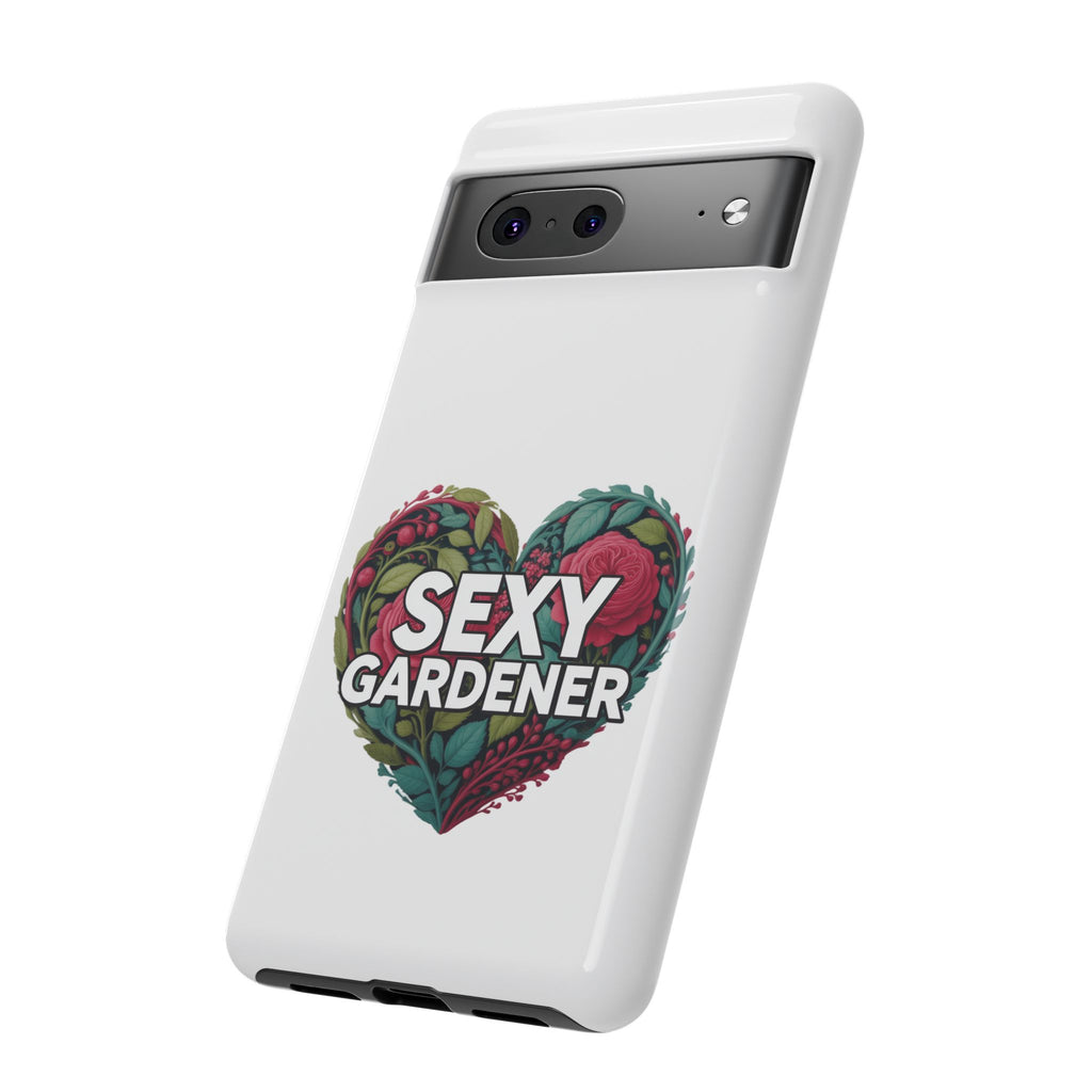 Sexy Gardener Phone Case — Floral Heart Garden Lover Tough Case