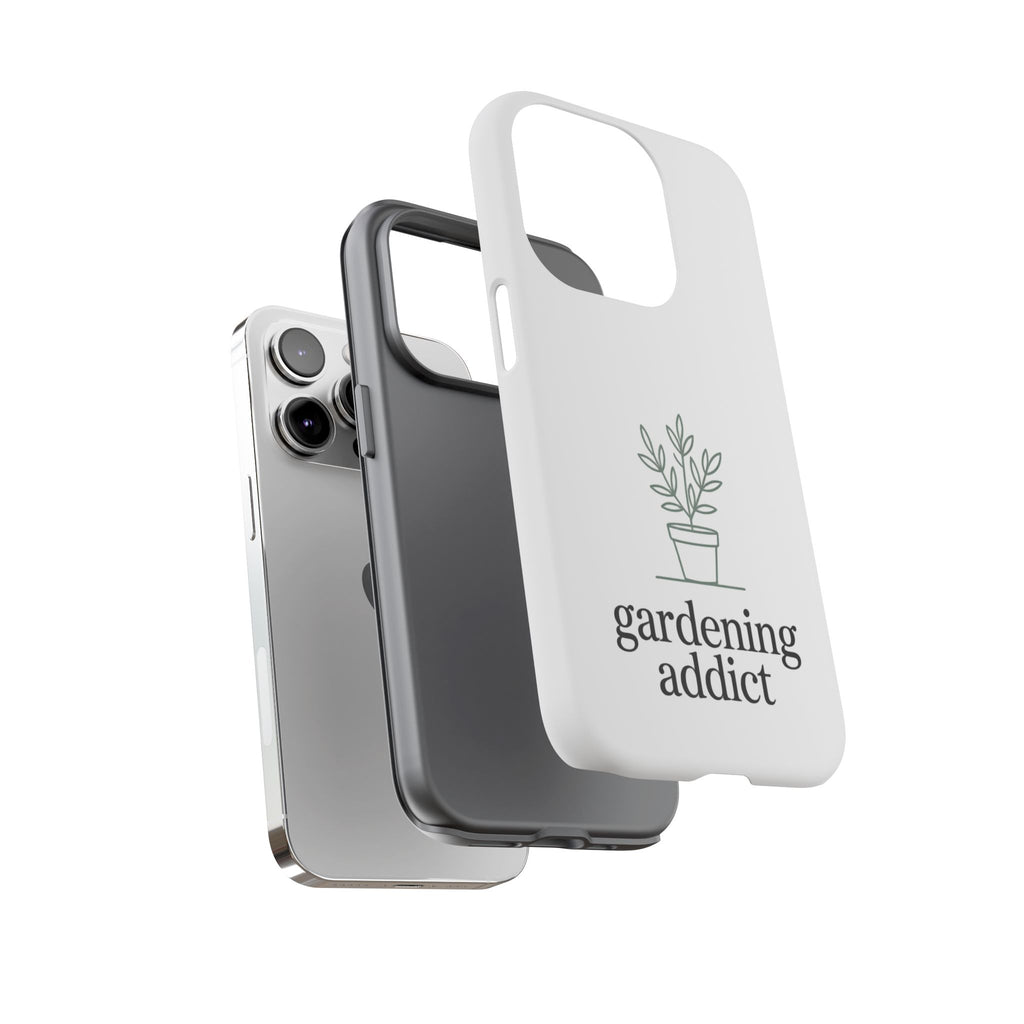 Phone Case — 'gardening addict' Minimal Plant Design