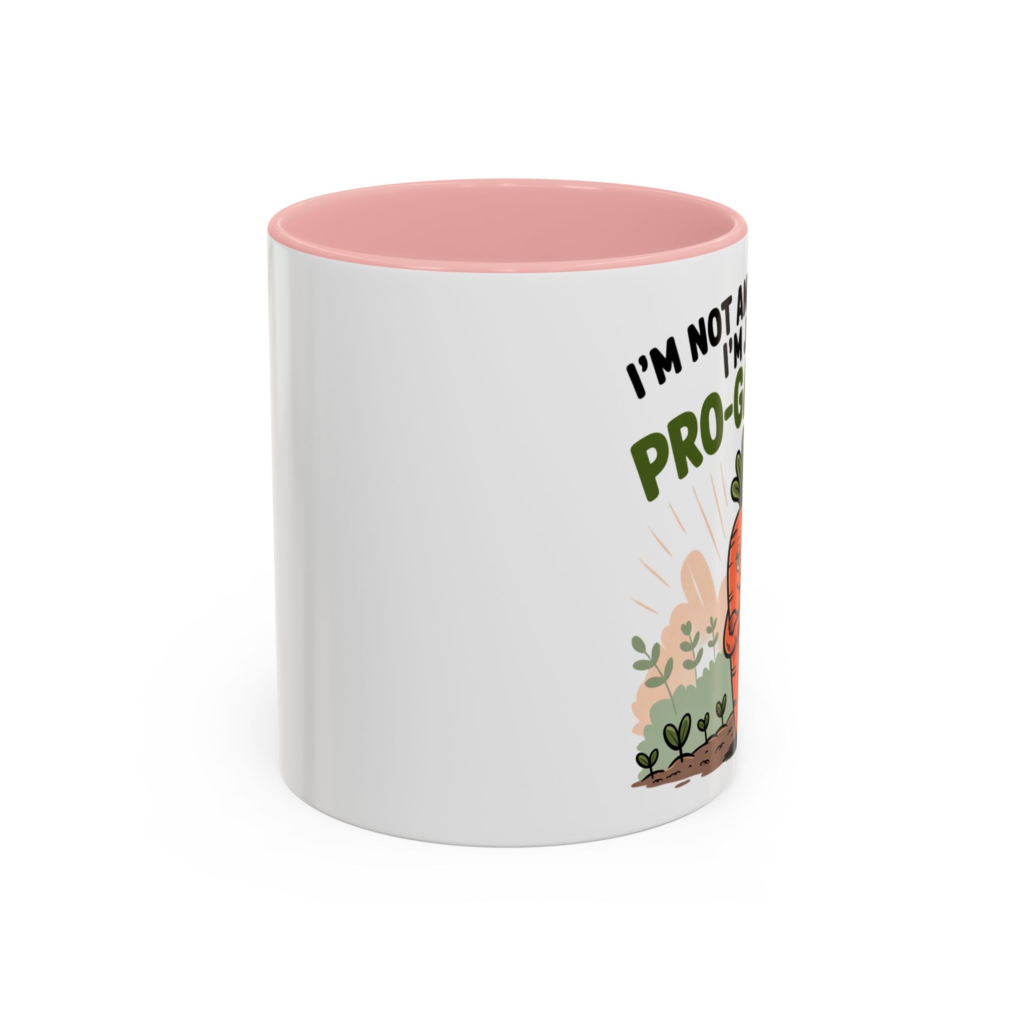 Pro-Garden Coffee Mug – "I'm Not Anti-Social; I'm Just Pro-Garden" Accent Mug