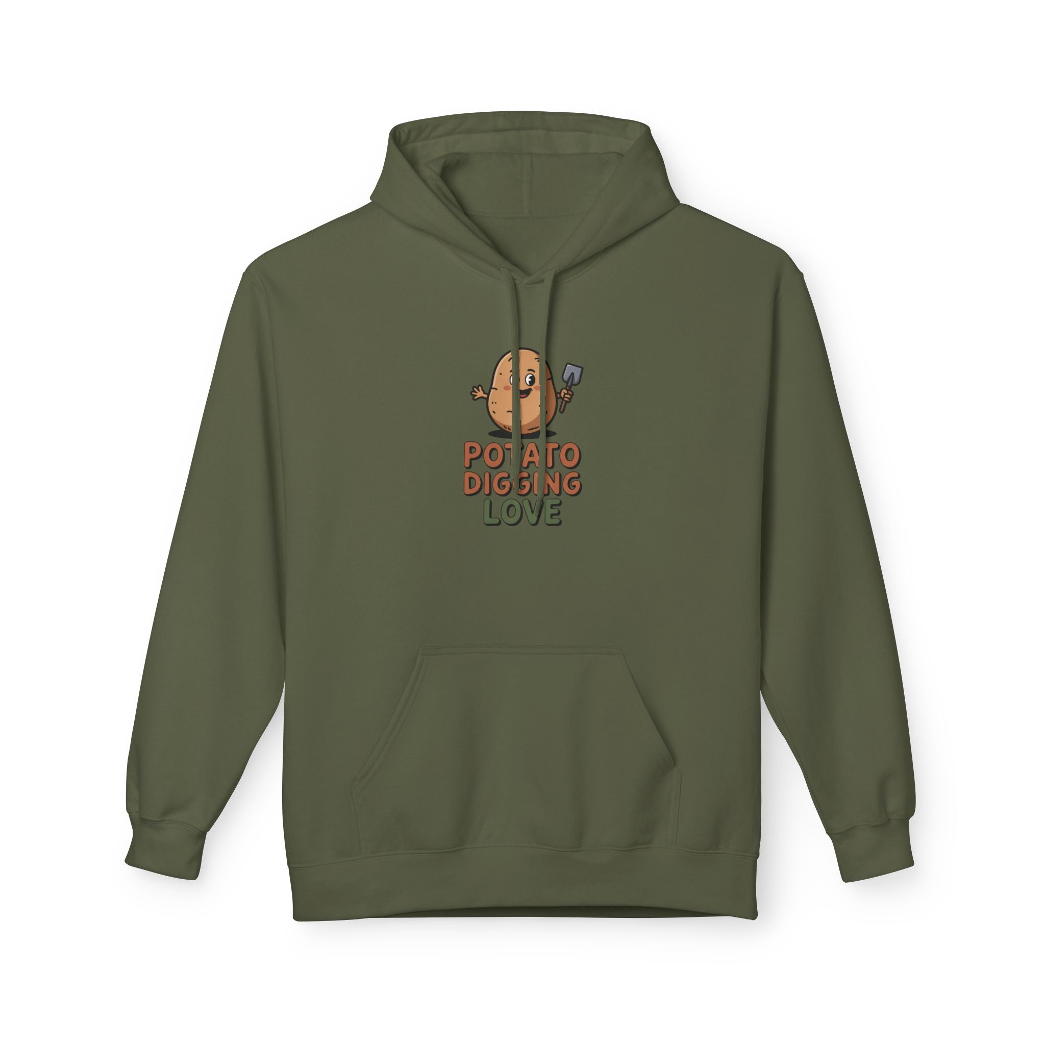 Potato Digging Love Hoodie — Cute Gardener Veggie Graphic Sweatshirt