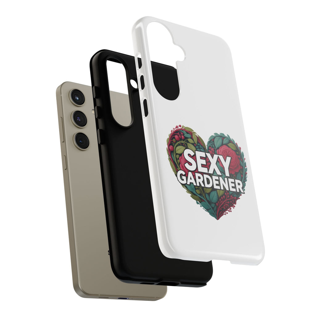 Sexy Gardener Phone Case — Floral Heart Garden Lover Tough Case