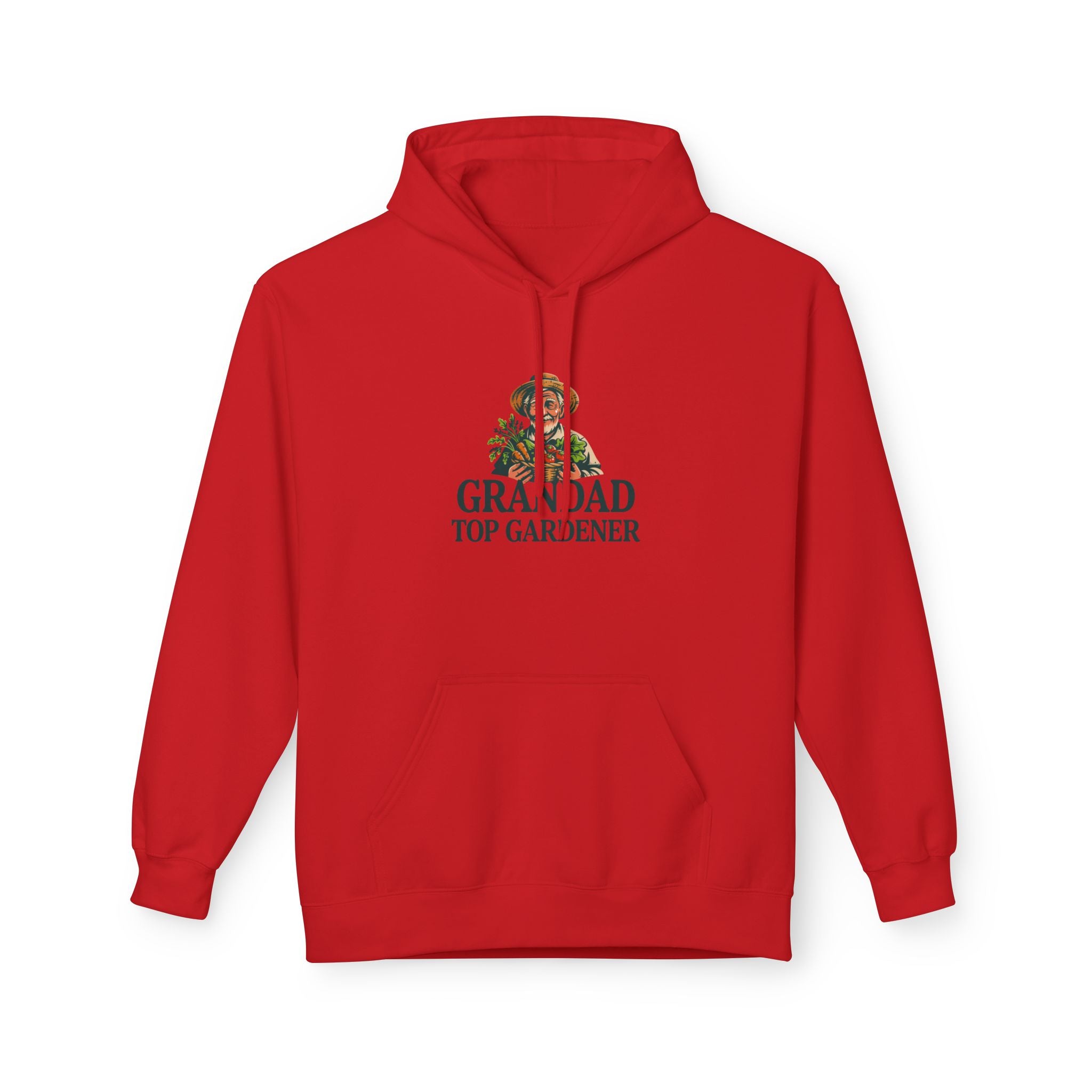 Grandad Top Gardener Hoodie – Floral Gardening Gift for Grandpa