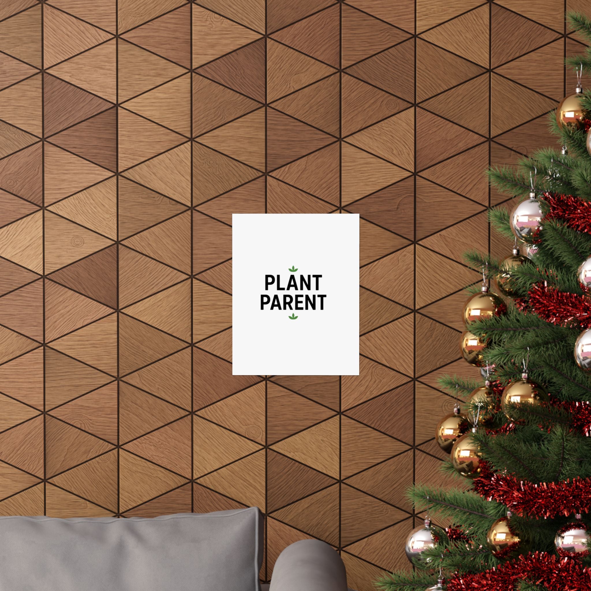 Plant Parent Poster — Minimalist Matte Vertical Wall Art