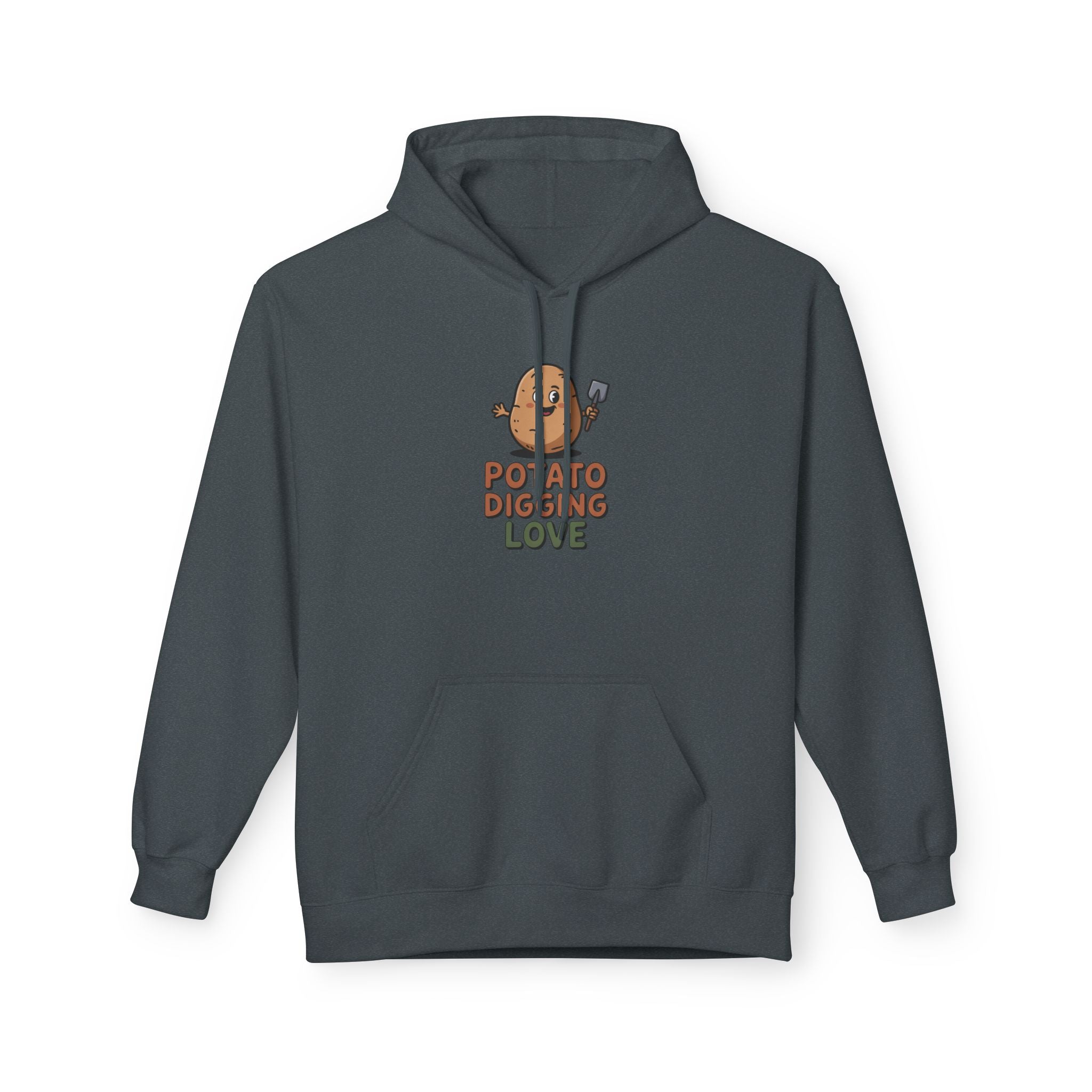 Potato Digging Love Hoodie — Cute Gardener Veggie Graphic Sweatshirt