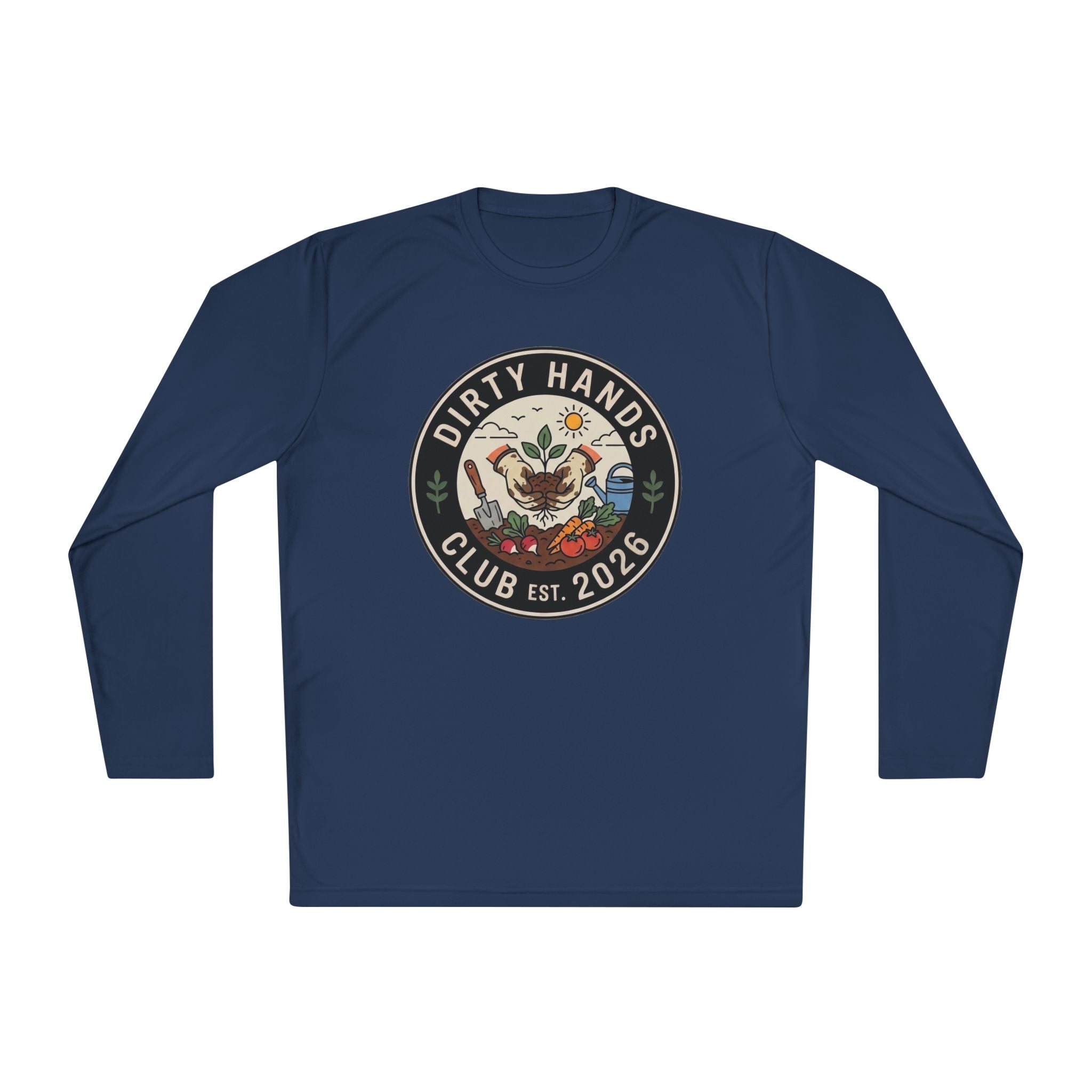Gardener "Dirty Hands Club Est. 2026" Long Sleeve Tee