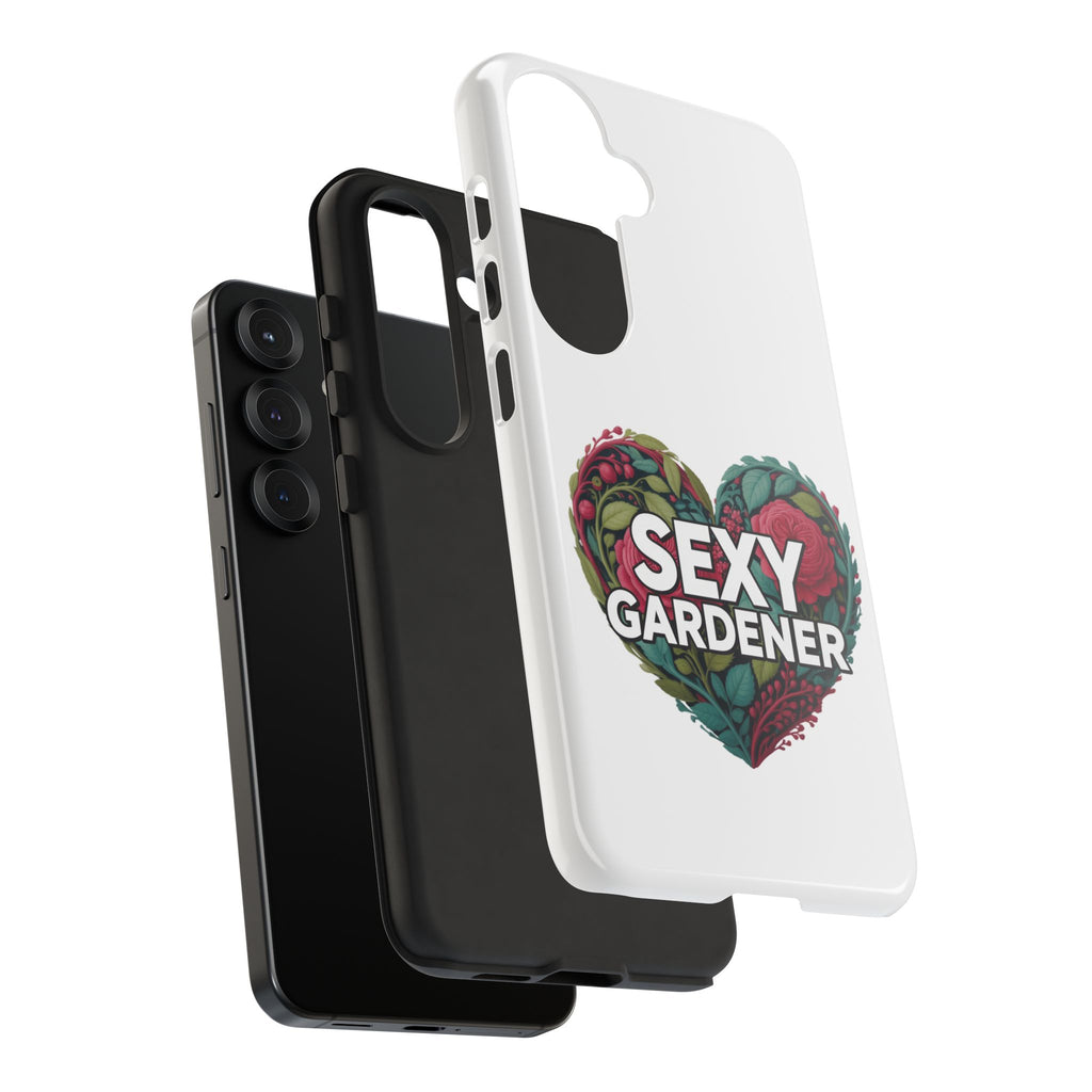 Sexy Gardener Phone Case — Floral Heart Garden Lover Tough Case