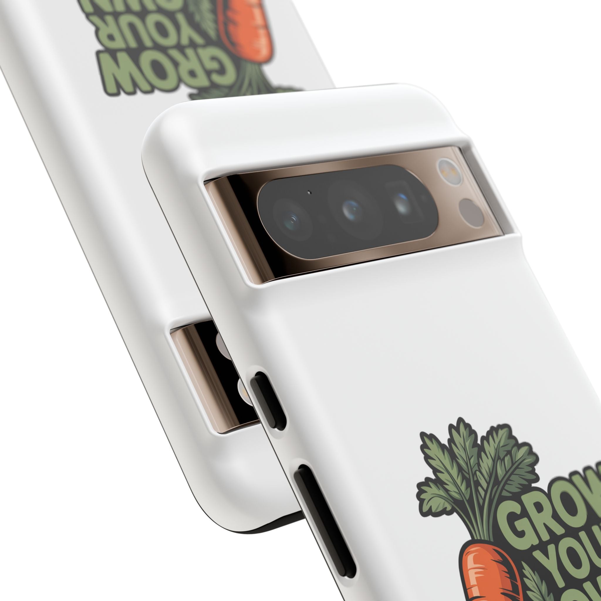 Grow Your Own Vegetables Phone Case — Gardening Carrot Potato Tomato Design