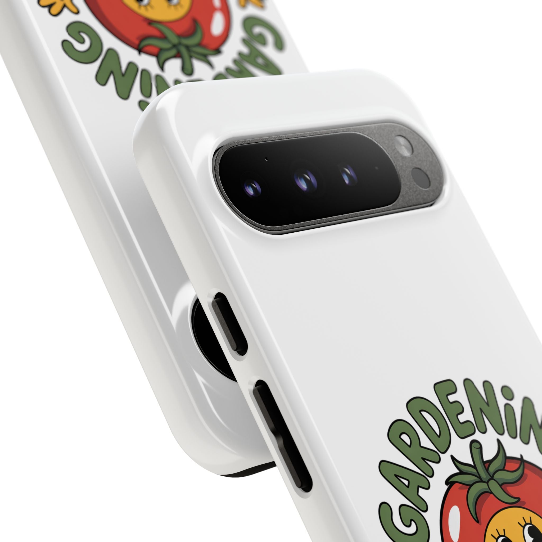 Gardening Skills Phone Case — Cute Tomato Plant Lover Protective Cover