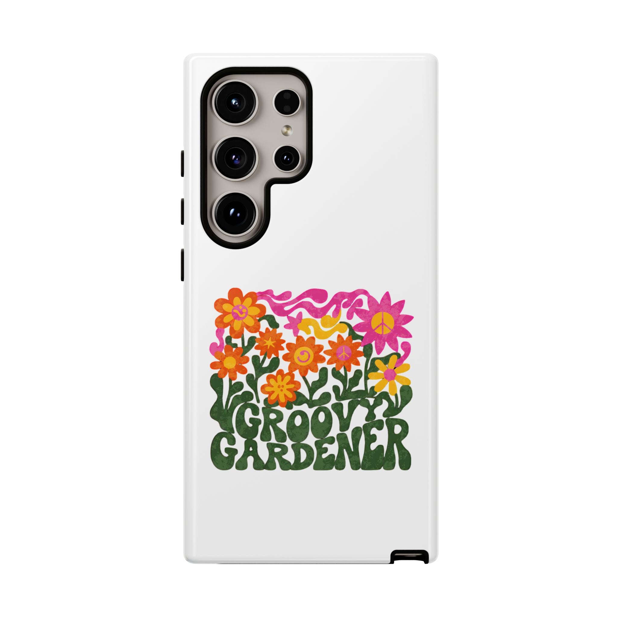 Groovy Gardener Phone Case - Retro Floral iPhone Cover