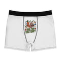 Boxer Briefs — "Dig For Victory" Gardening Carrot Print