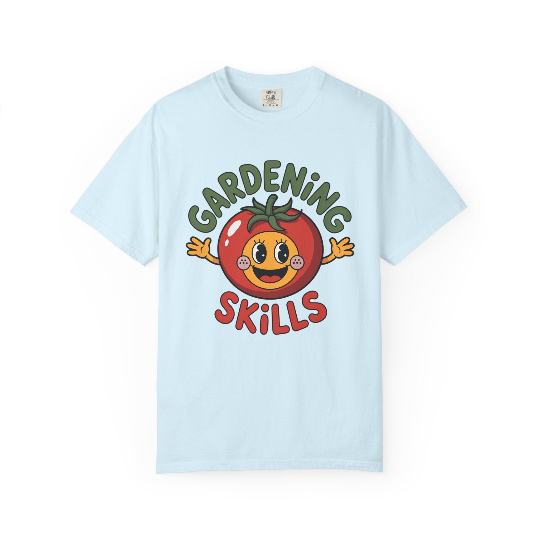 Gardening Skills T-Shirt — Cute Tomato Garden Graphic Tee for Plant Lovers