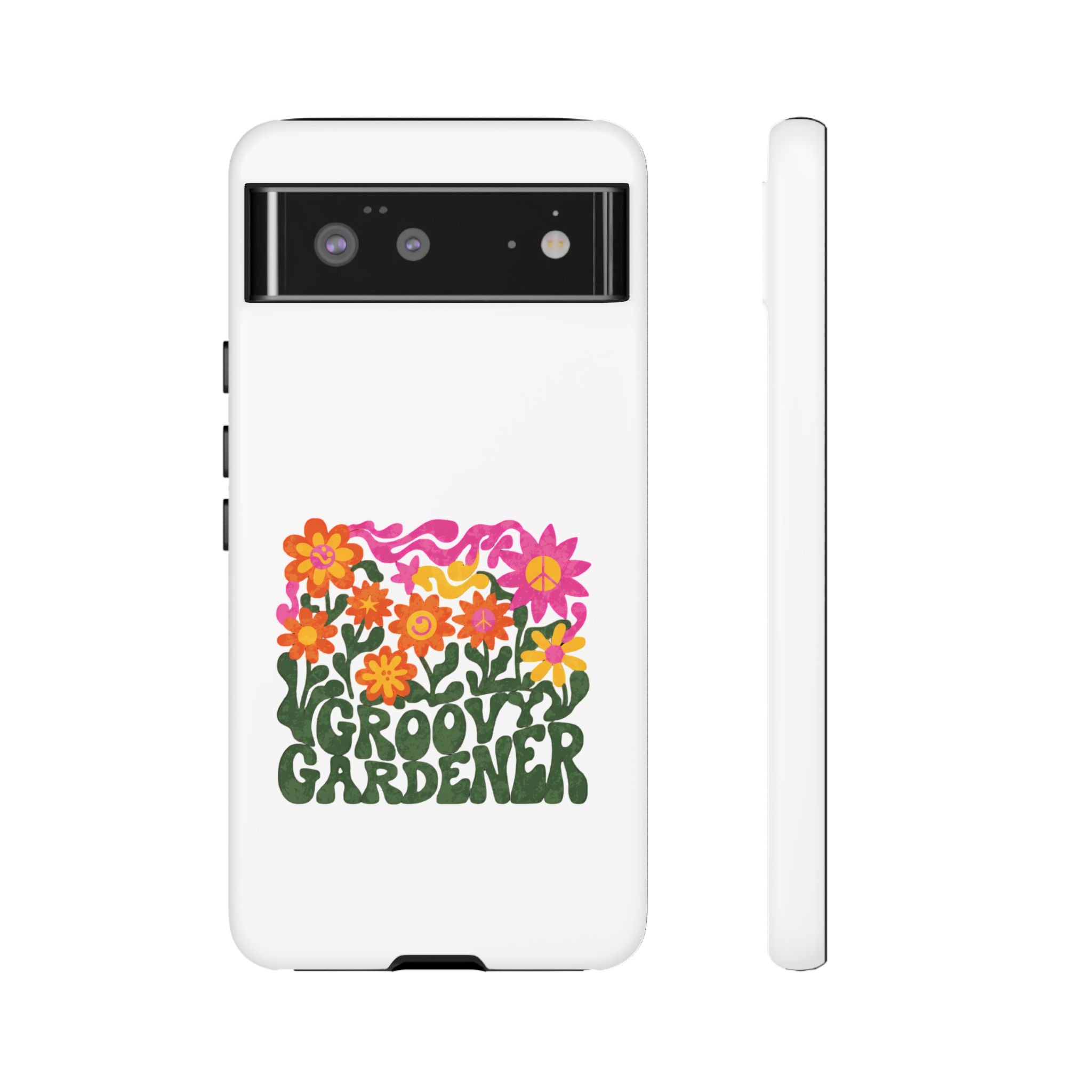 Groovy Gardener Phone Case - Retro Floral iPhone Cover