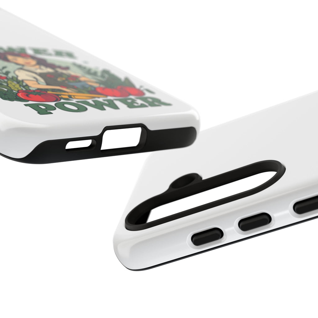 Phone Case - 'Flower Power' Retro Gardener Floral Protective Case