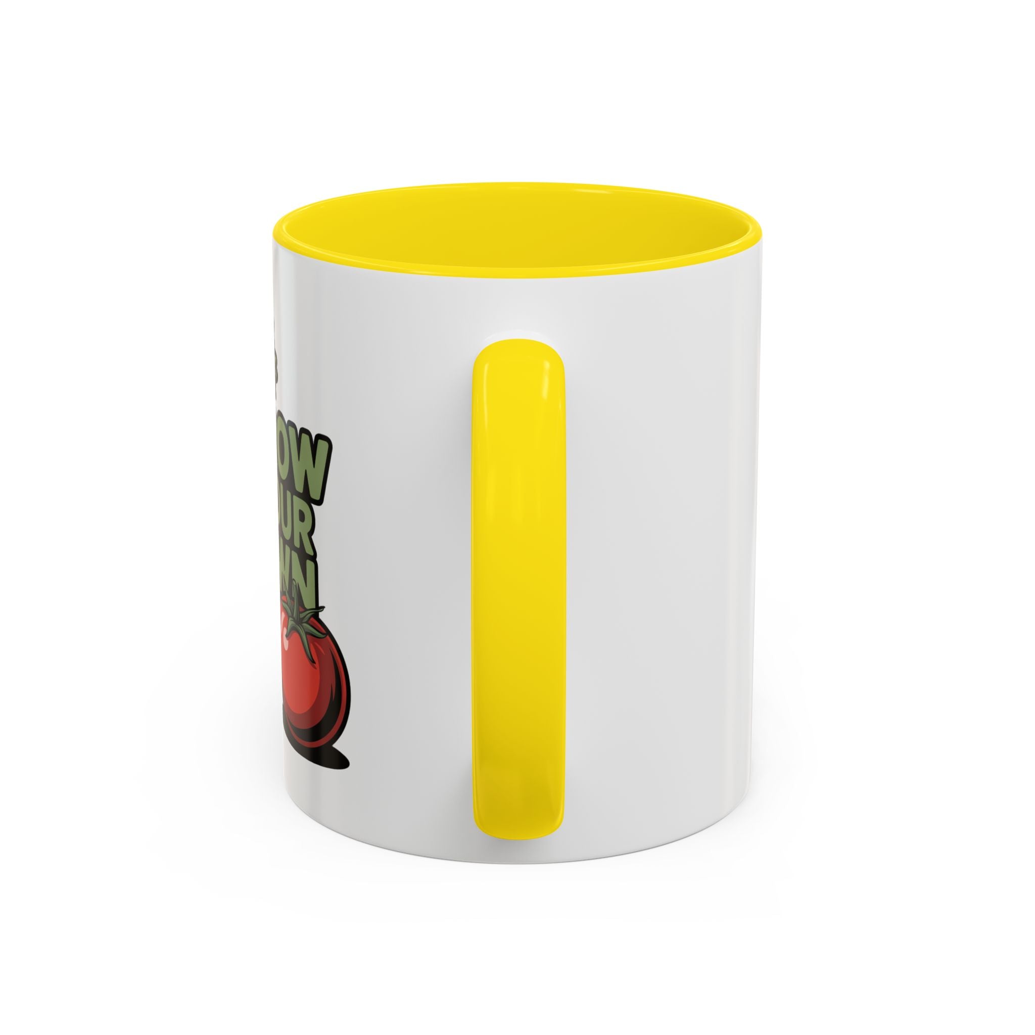 Grow Your Own Coffee Mug — Gardening Veggie Design (11/15oz Accent)