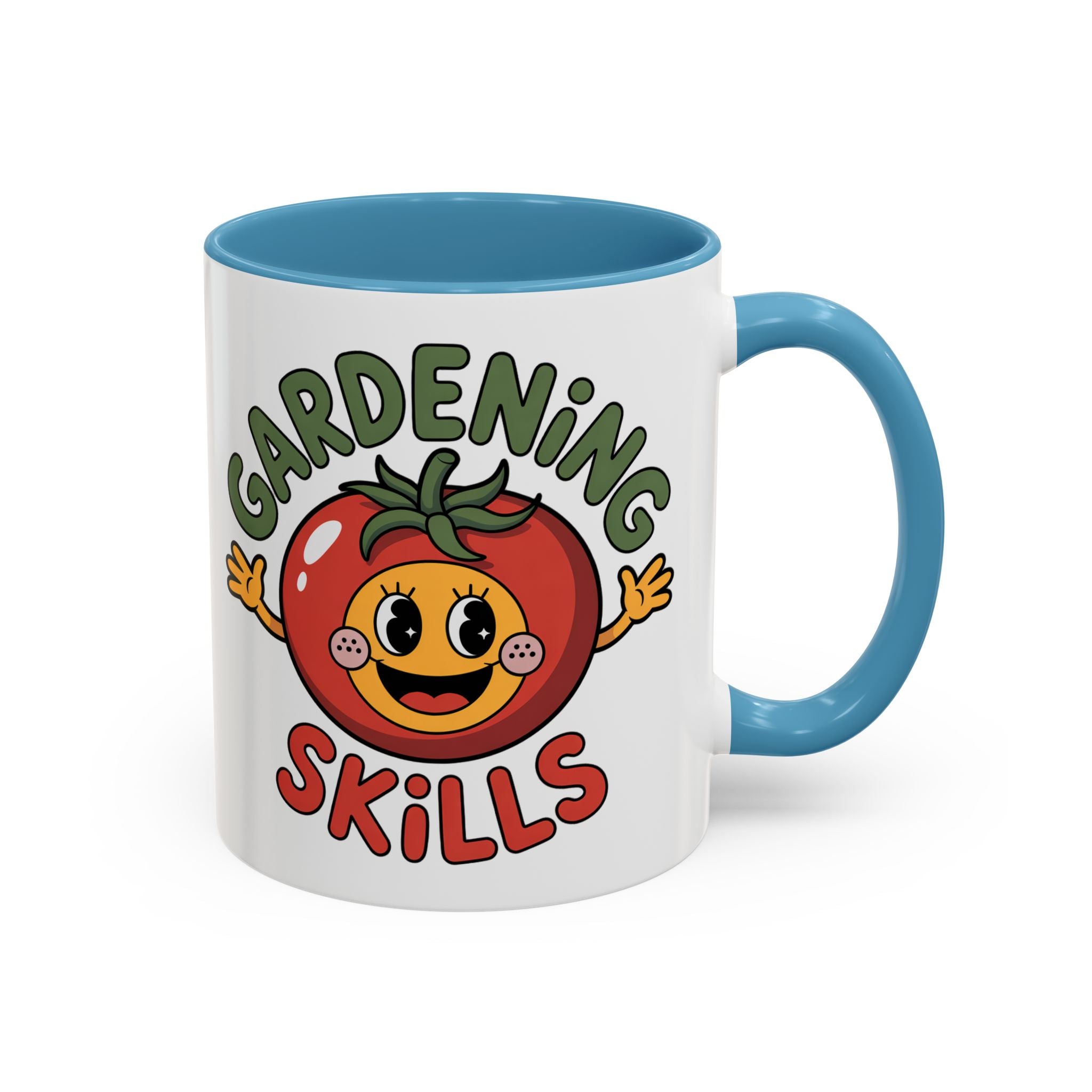 Gardening Skills Tomato Mug — Cute Gardener Coffee Cup (11/15oz)
