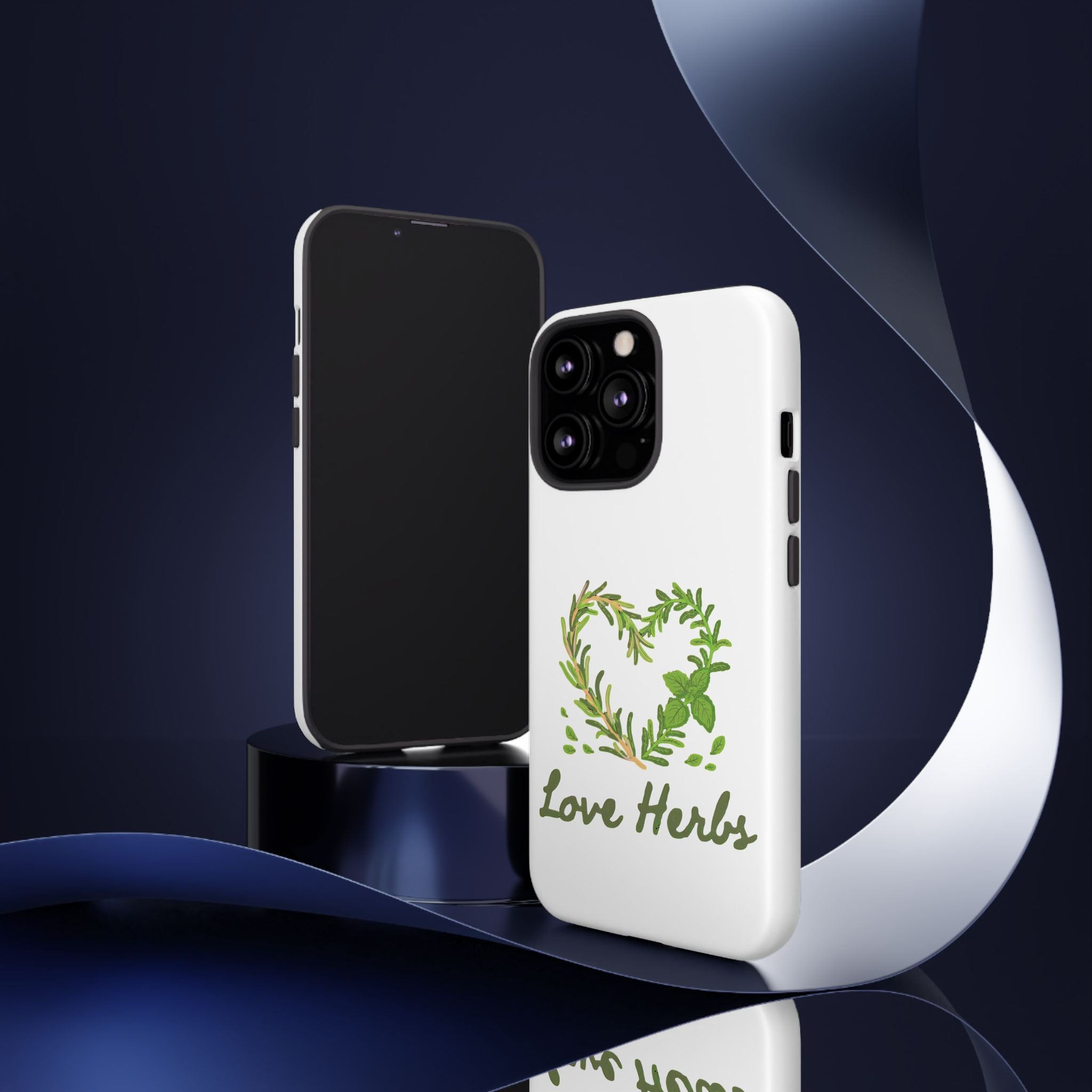 Herb Heart Phone Case - "Love Herbs" Botanical iPhone Cover