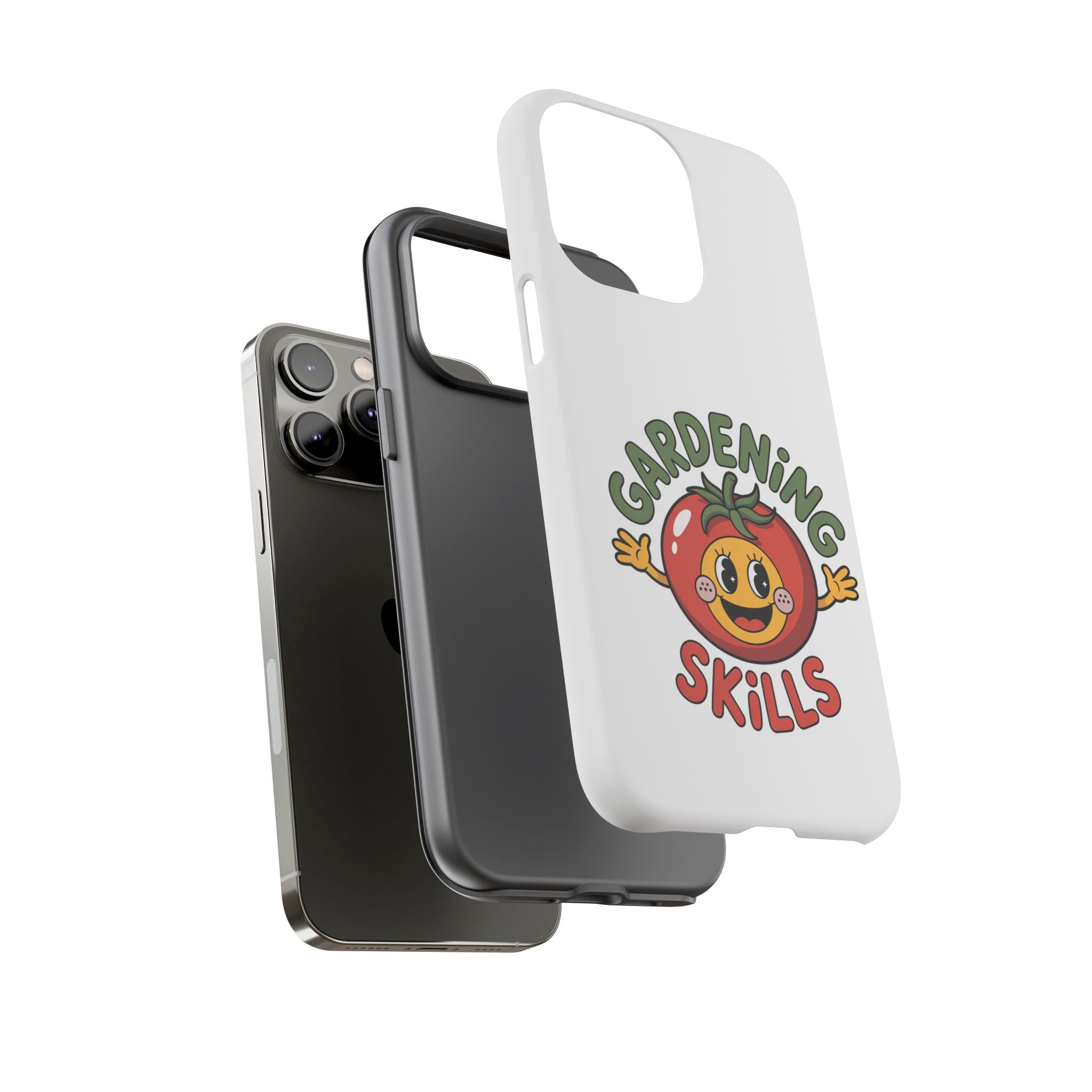 Gardening Skills Phone Case — Cute Tomato Plant Lover Protective Cover