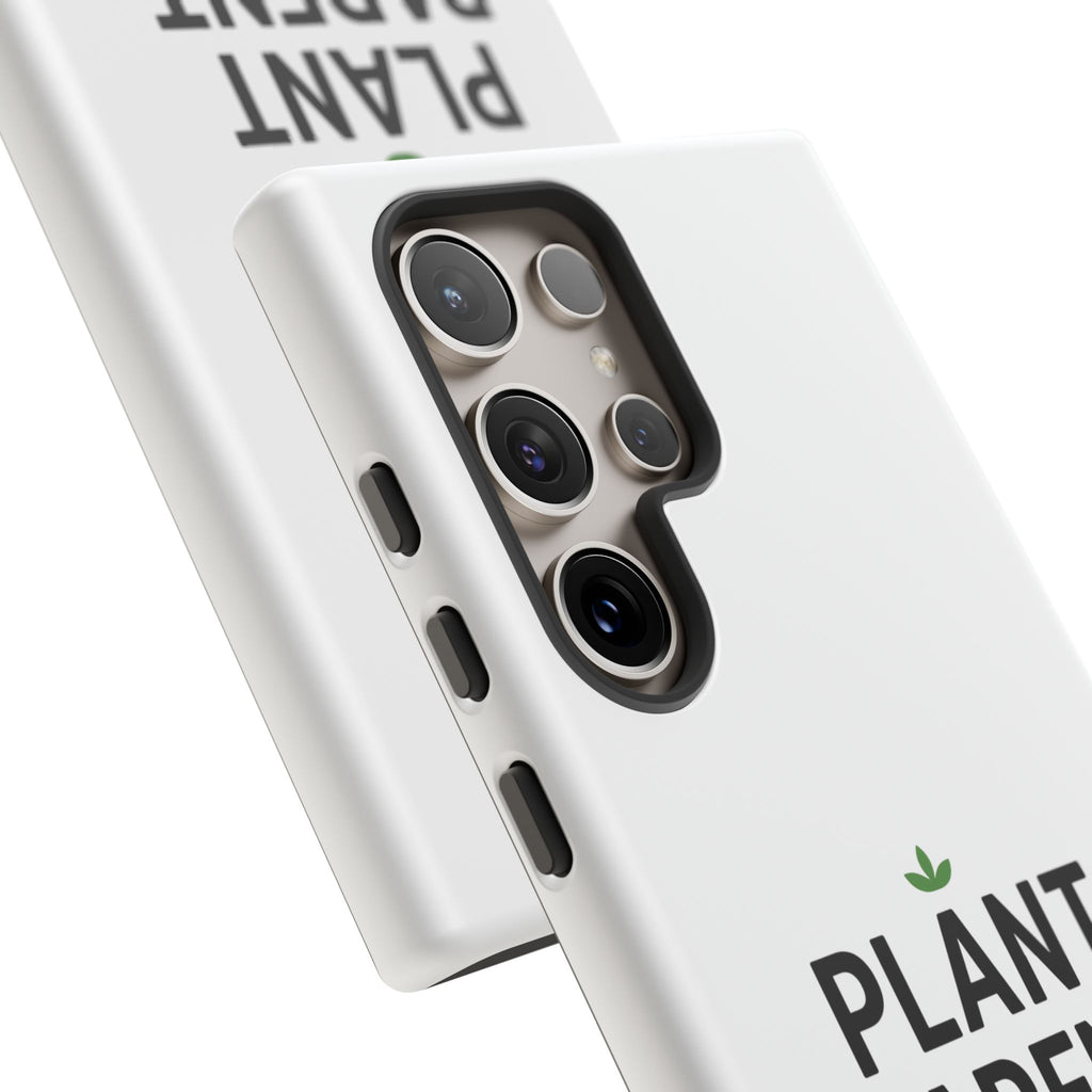 Plant Parent Tough Phone Case – Minimalist Plant Lover Protective Cover