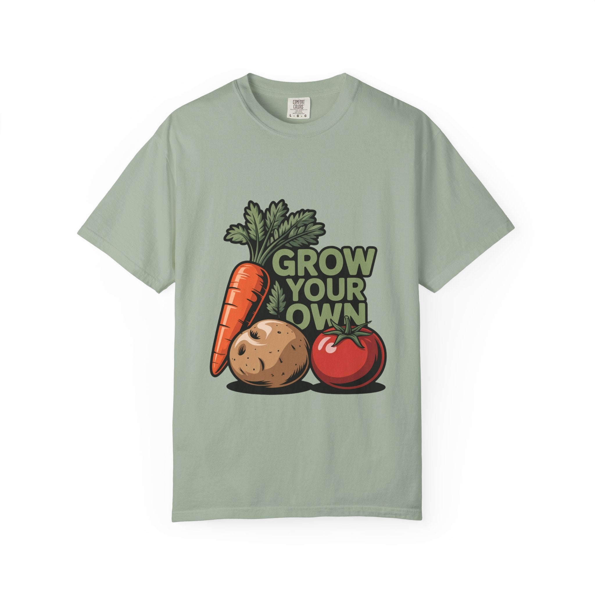 Grow Your Own T-Shirt — Gardening Veggies Graphic Tee
