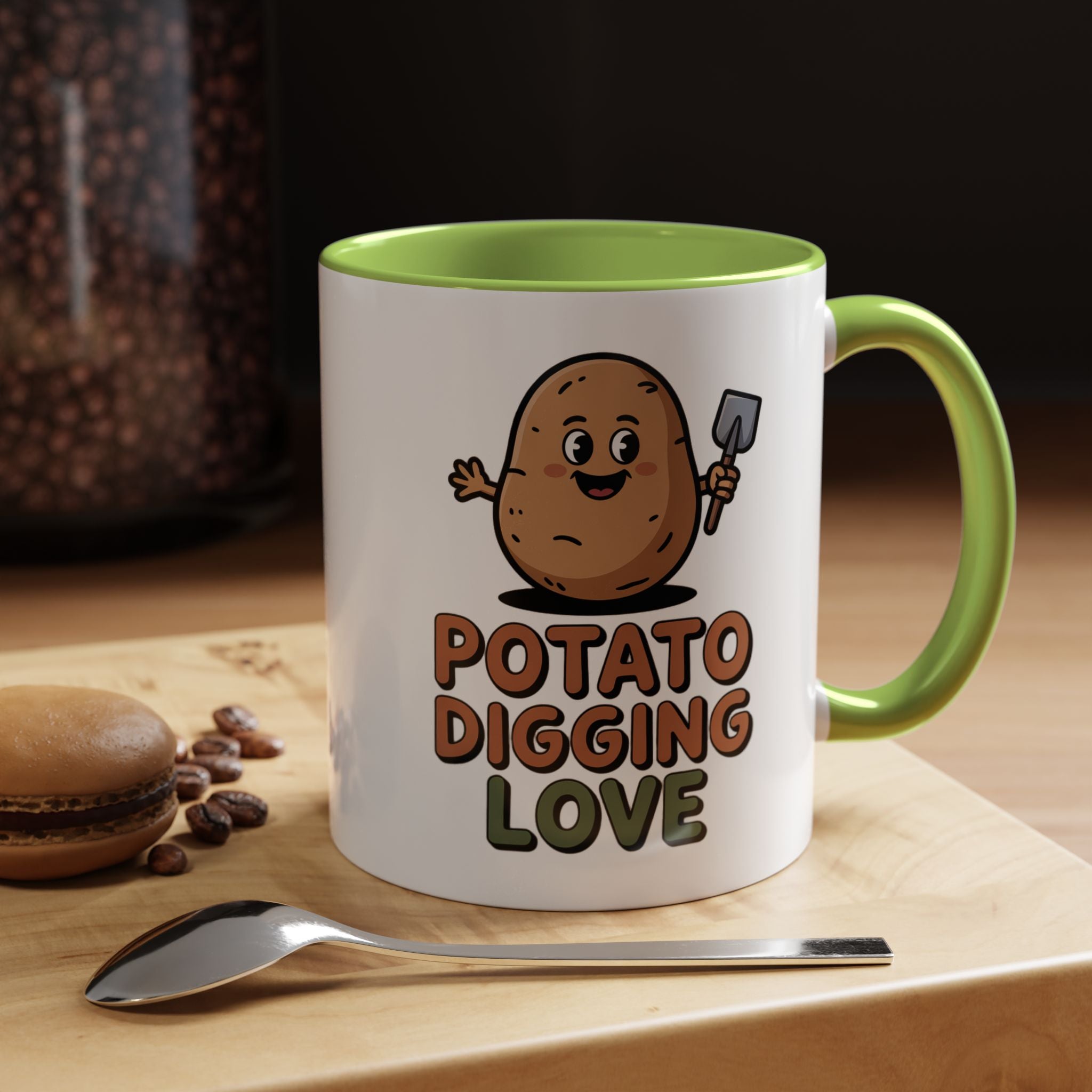 Potato Digging Love Coffee Mug — Cute Gardening Mug (11/15oz)