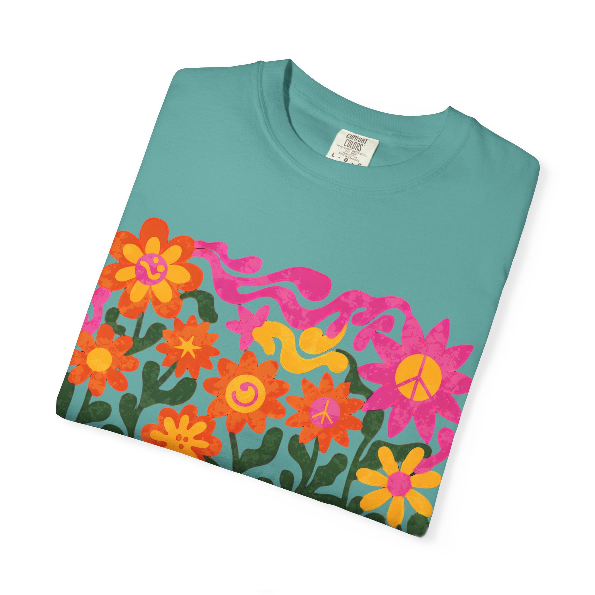 Groovy Gardener T-Shirt — Retro Flower Garden Graphic Tee