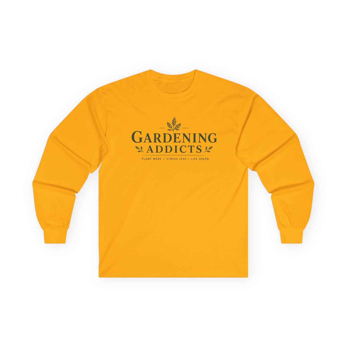 Gardening Addict Long Sleeve Tee — 'Gardening Addicts' Plant Lover Shirt