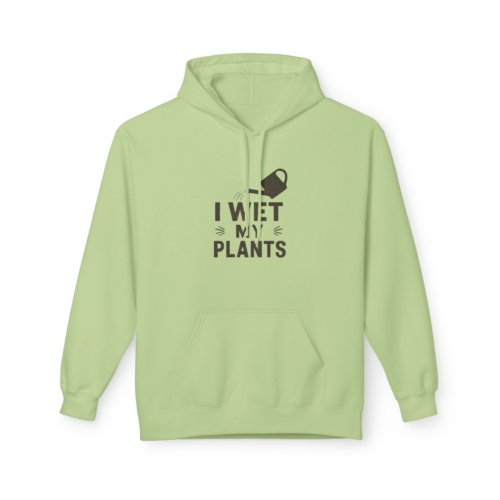 Plant Lover Hoodie — "I Wet My Plants" Watering Can Garden Sweatshirt