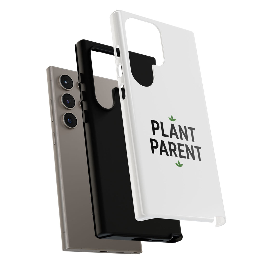 Plant Parent Tough Phone Case – Minimalist Plant Lover Protective Cover