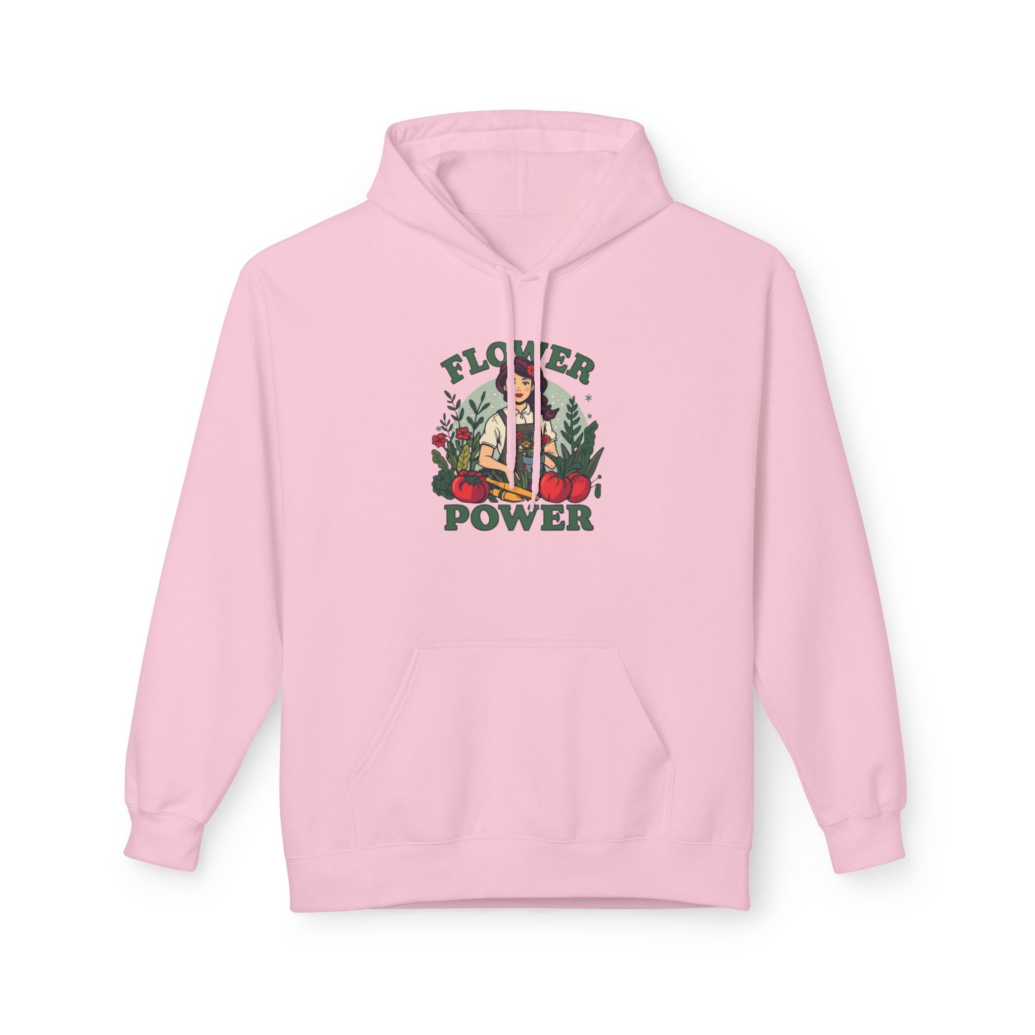 Flower Power Hoodie — Retro Floral Graphic Pullover