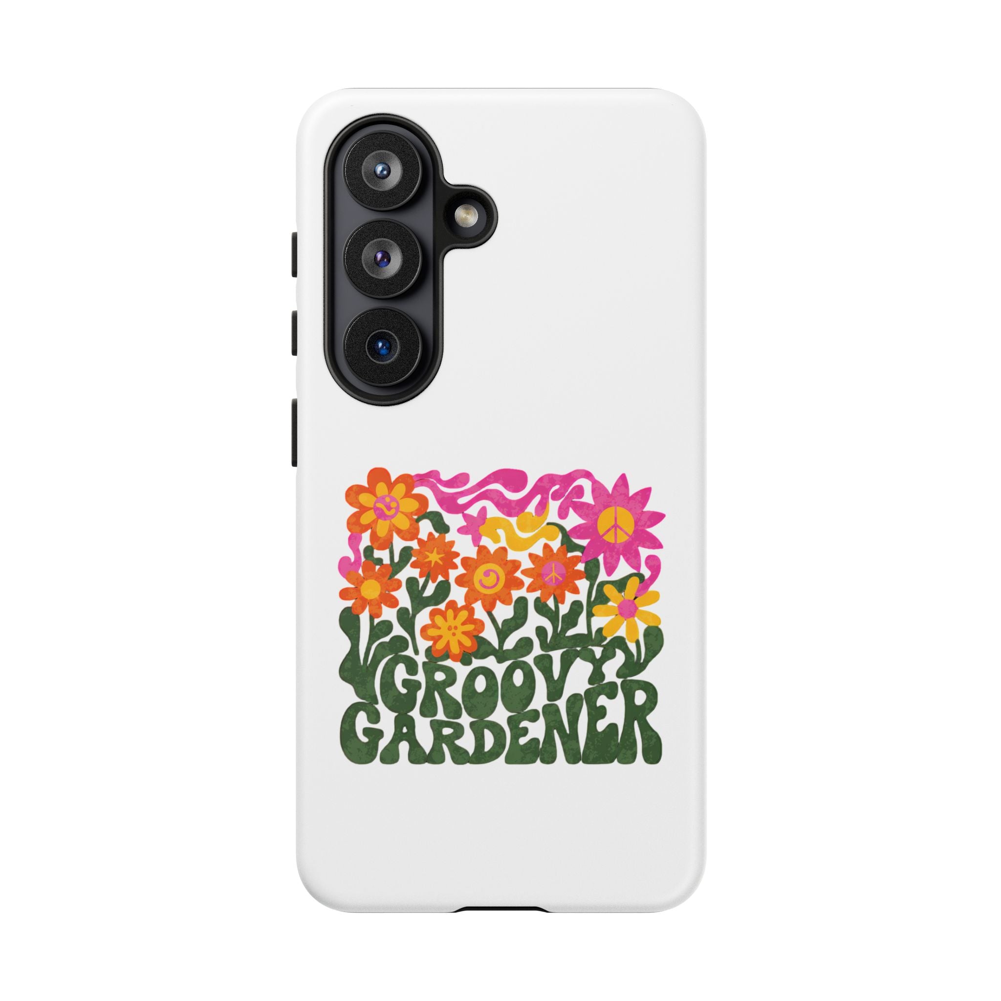 Groovy Gardener Phone Case - Retro Floral iPhone Cover