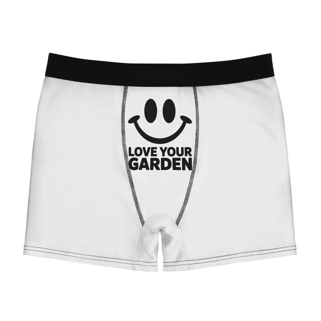 Love Your Garden Boxer Briefs – Smile Logo Men's Underwear