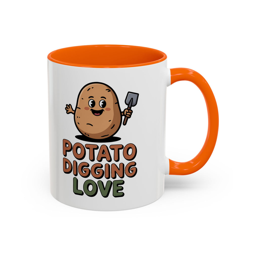 Potato Digging Love Coffee Mug — Cute Gardening Mug (11/15oz)