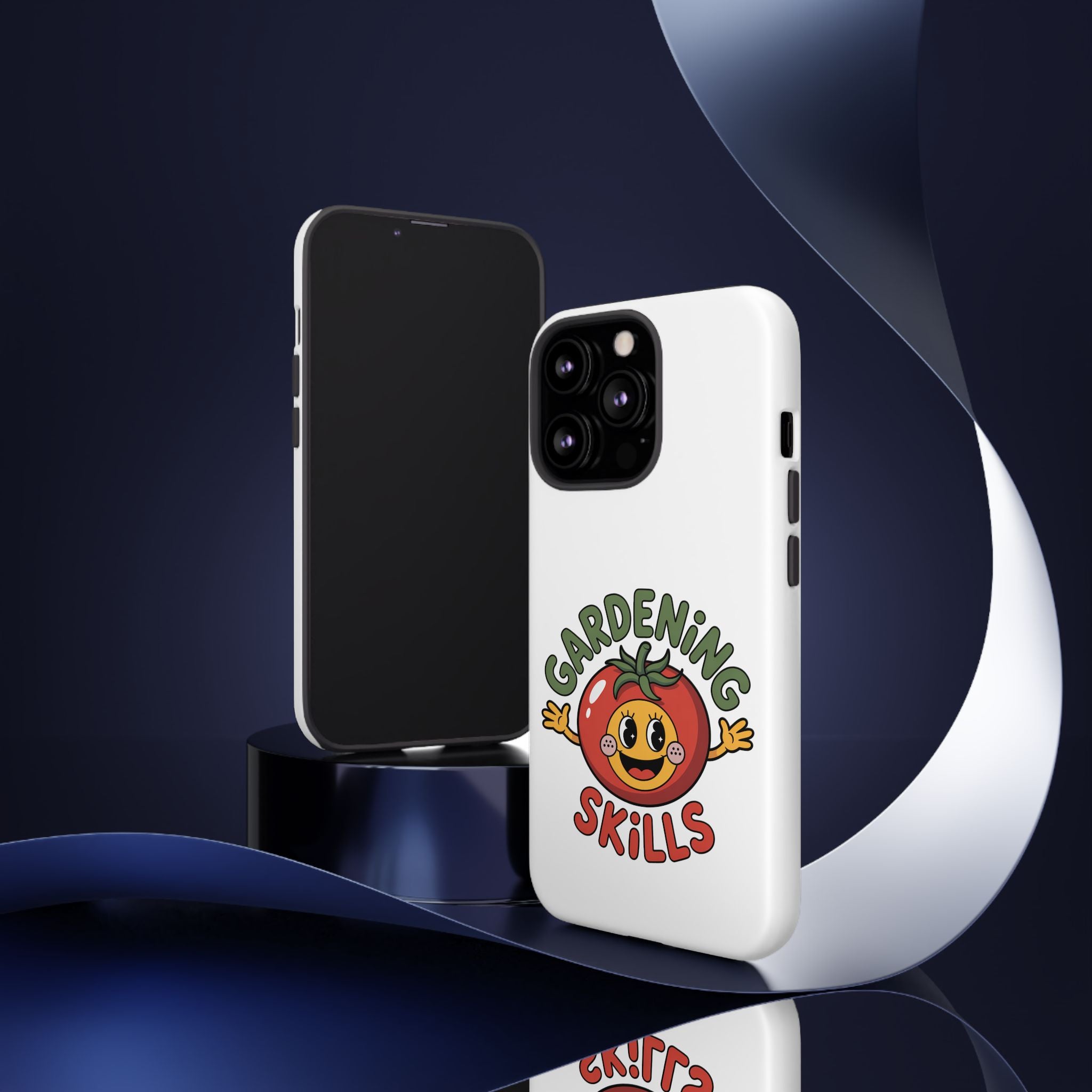 Gardening Skills Phone Case — Cute Tomato Plant Lover Protective Cover