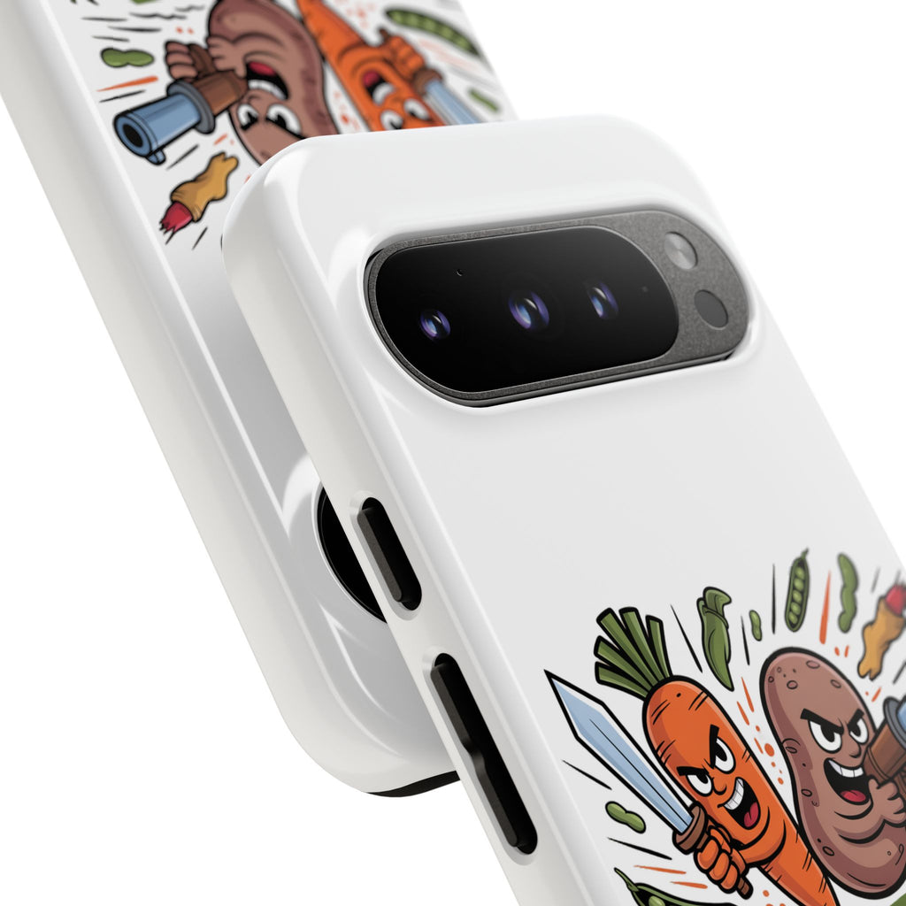 Phone Case — 'Dig For Victory' Veggie Combat Garden Design
